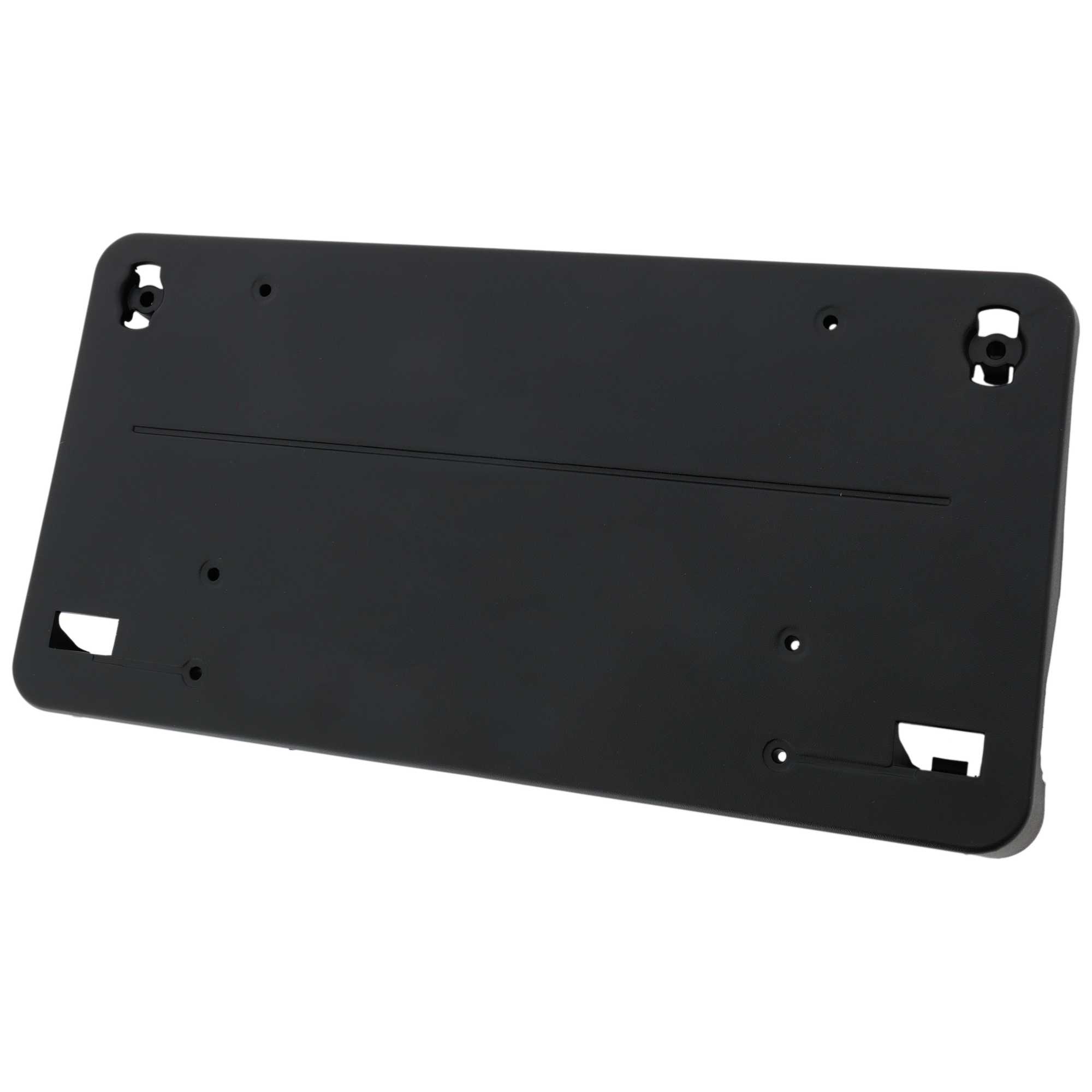 AM GLA250-21-23 FRONT LICENSE PLATE BRACKET Black w o AMG Styling Package SKU RM01730073 Partslink MB1068180 OEM 2478805001