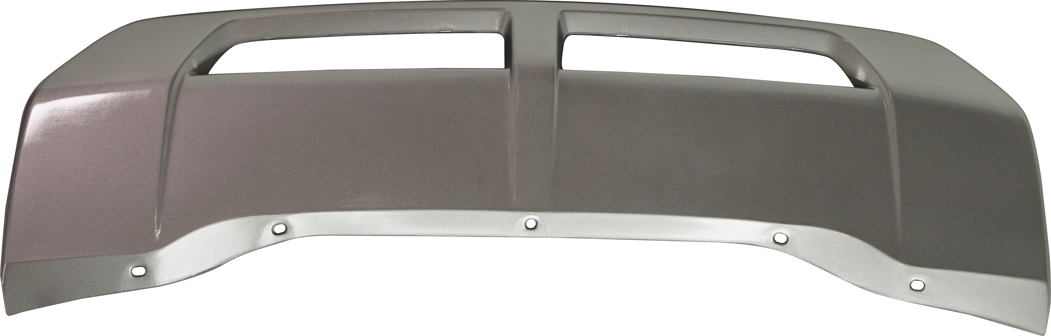AM OUTLANDER SPORT RVR 18-19 FRONT LOWER VALANCE Lower Cover Extension Painted Silver SKU RM01750013 Partslink MI1095138 OEM 6405A329HA 6405A236HA