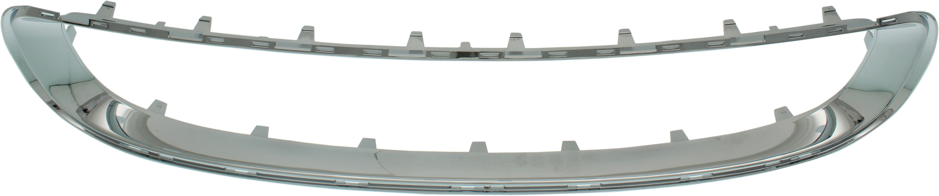AM COOPER 11-15 FRONT BUMPER GRILLE MOLDING w Chr w o JCW Pkg Base Model Conv Cpe HB 11-13 Wgn SKU RM02010002 Partslink MC1037102 OEM 51117250787