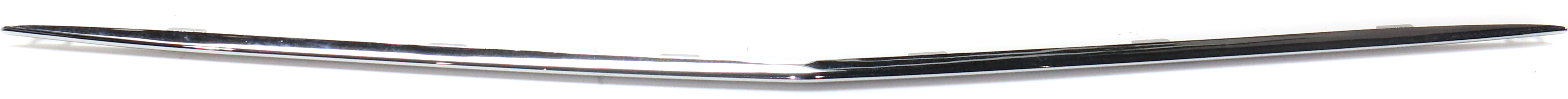 AM E CLASS 17-20 FRONT BUMPER GRILLE MOLDING Center Chrome w Luxury Package E300 E350 E400 E450 Models Sedan Wagon SKU RM02010004 Partslink MB1044136 OEM 2138850300
