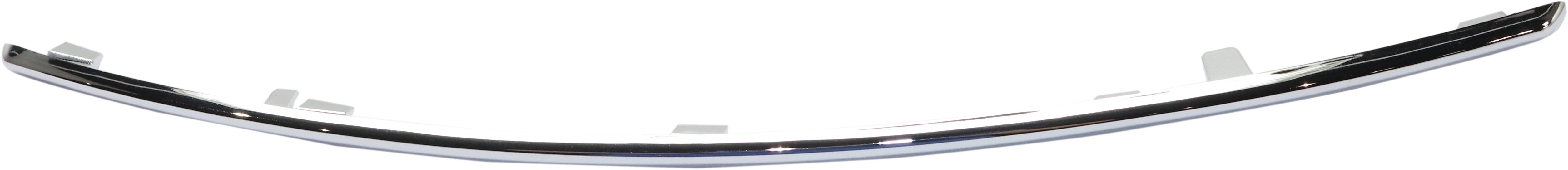 AM E350 E400-14-16 FRONT BUMPER GRILLE MOLDING RH Outer Chr Sdn Wgn w Insert w o AMG Pkg SKU RM02030001 Partslink MB1047124 OEM 2128853021