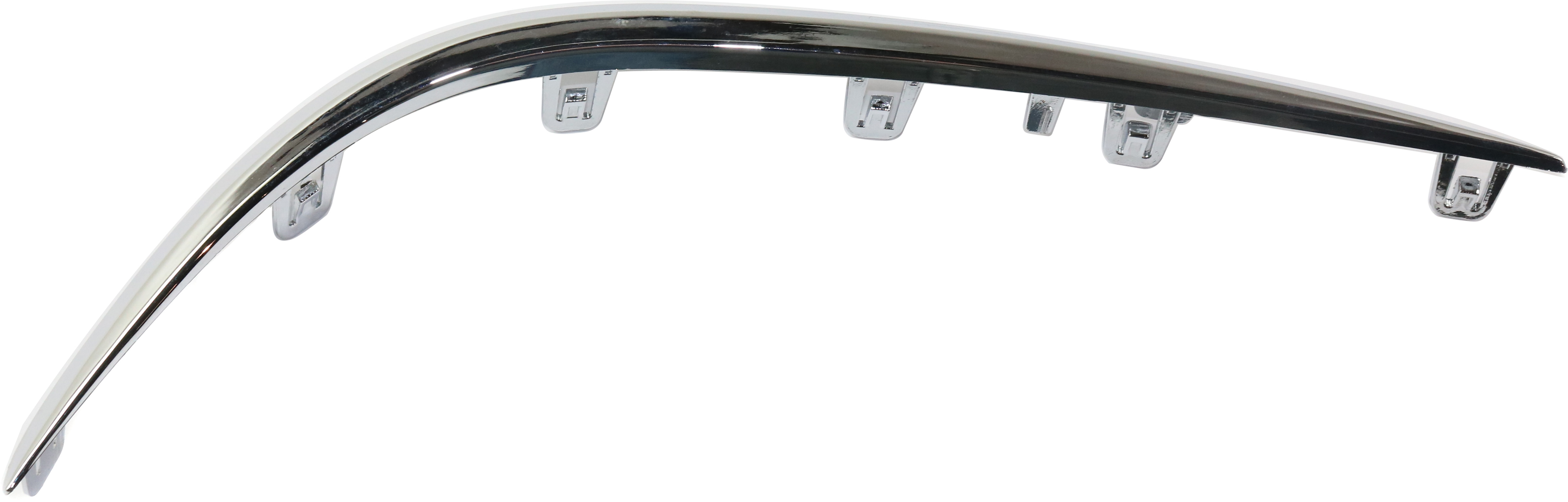 AM E CLASS 17-20 FRONT BUMPER GRILLE MOLDING RH Outer Chrome w Luxury Package E300 E350 E400 E450 Models Sedan Wagon SKU RM02030013 Partslink MB1047148 OEM 2138850274