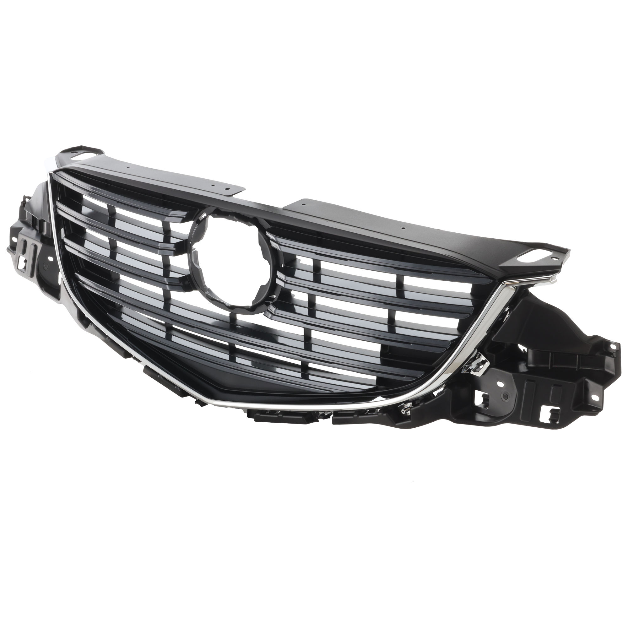 AM CX 5-16-16 GRILLE Chrome Shell Painted Dark Gray Insert SKU RM07010003 Partslink MA1200208 OEM KA0G50710B