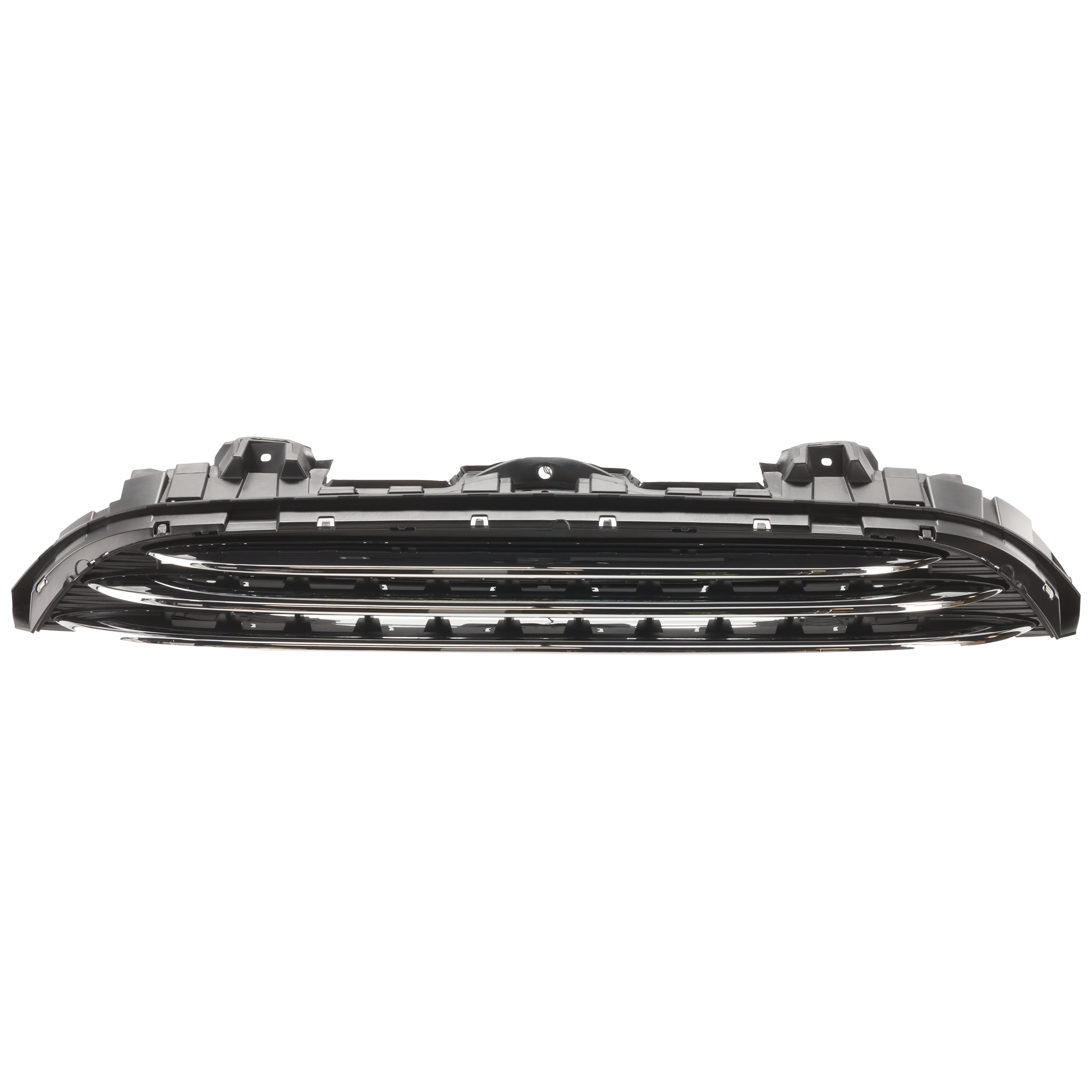 AM COOPER 14-21 GRILLE Textured Black Shell and Insert w Chrome Molding Base Model Conv 16-21 HB CAPA SKU RM07010011Q Partslink MC1200105C OEM 51137335529