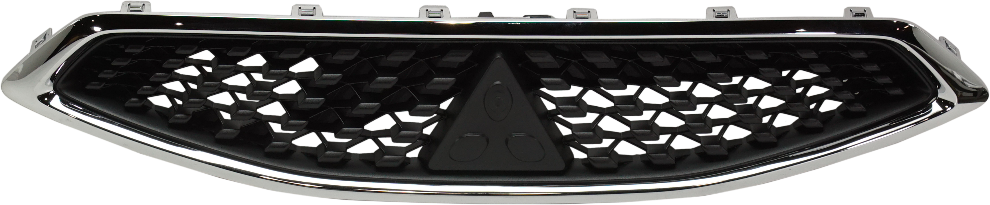 AM MIRAGE 17-20 GRILLE Paint to Match w Chrome Frame SKU RM07010027 Partslink MI1200269 OEM 6402A380