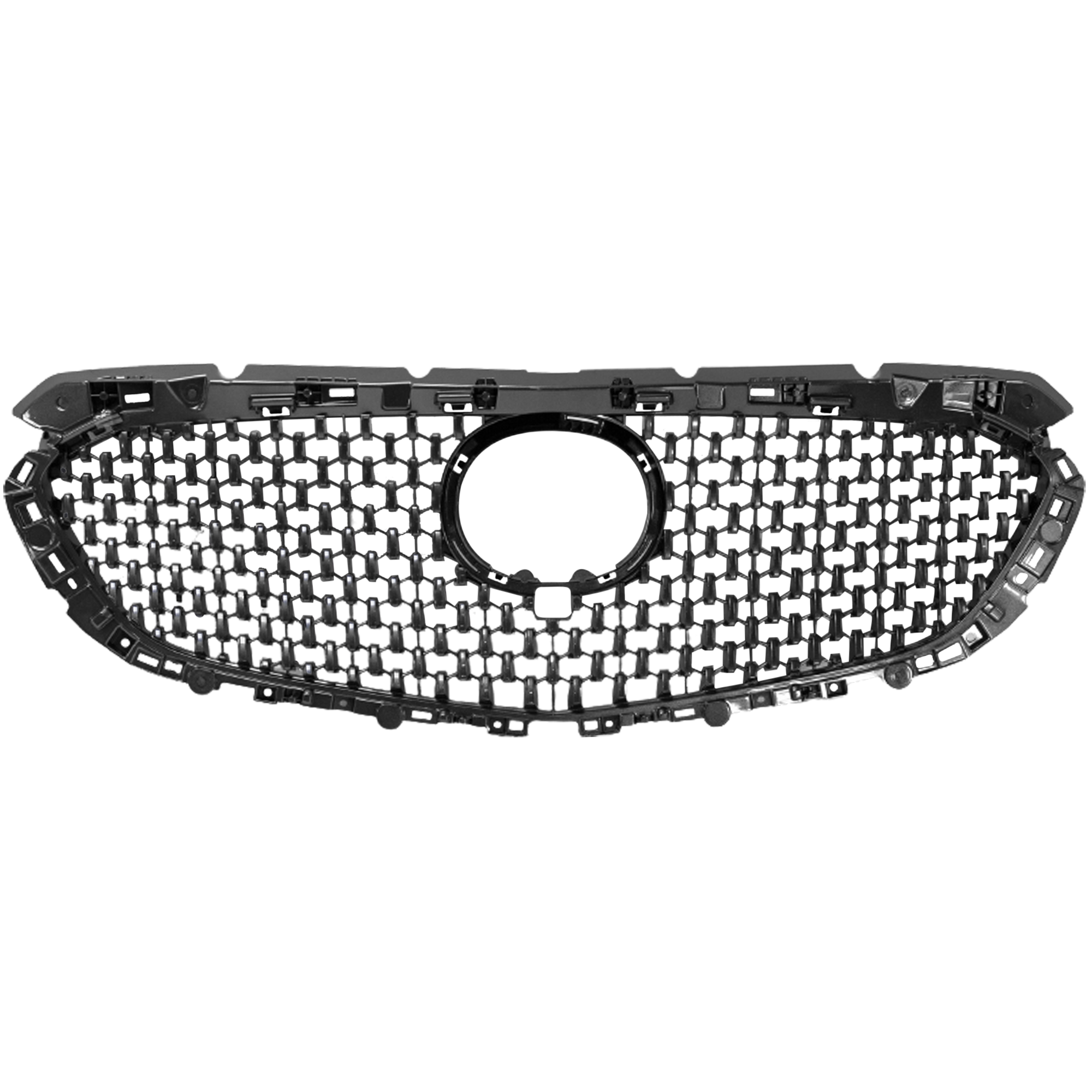 AM MAZDA 6-18-21 GRILLE Painted Dark Gray Shell and Insert SKU RM07010033 Partslink MA1200218 OEM GBVG50719