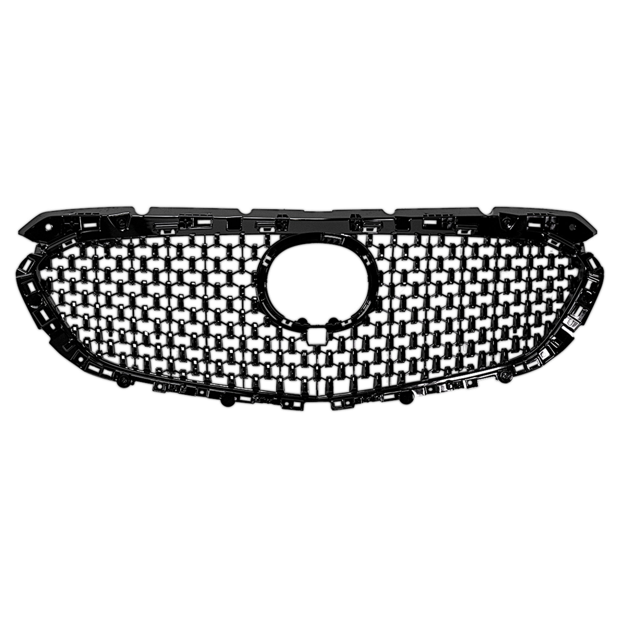 AM MAZDA 6-18-20 GRILLE Painted Black Shell and Insert CAPA SKU RM07010034Q Partslink MA1200217C OEM GSH750719