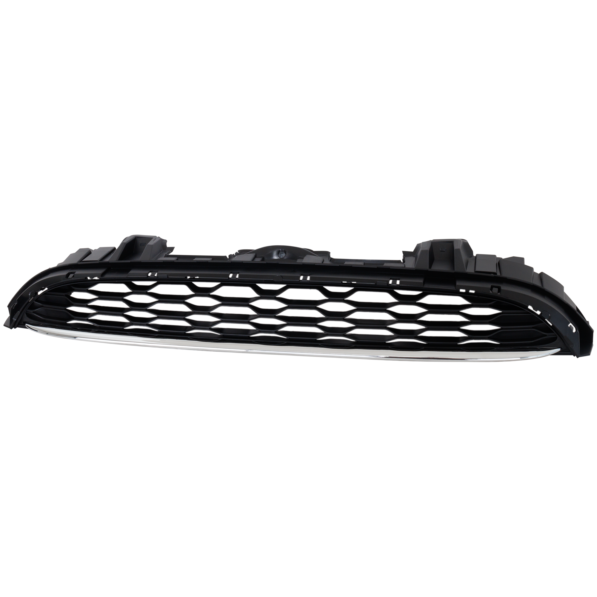 AM COOPER 14-21 GRILLE Textured Black Shell and Insert w Chrome Molding S Model Conv 16-21 HB SKU RM07010042 Partslink MC1200109 OEM 51137335528