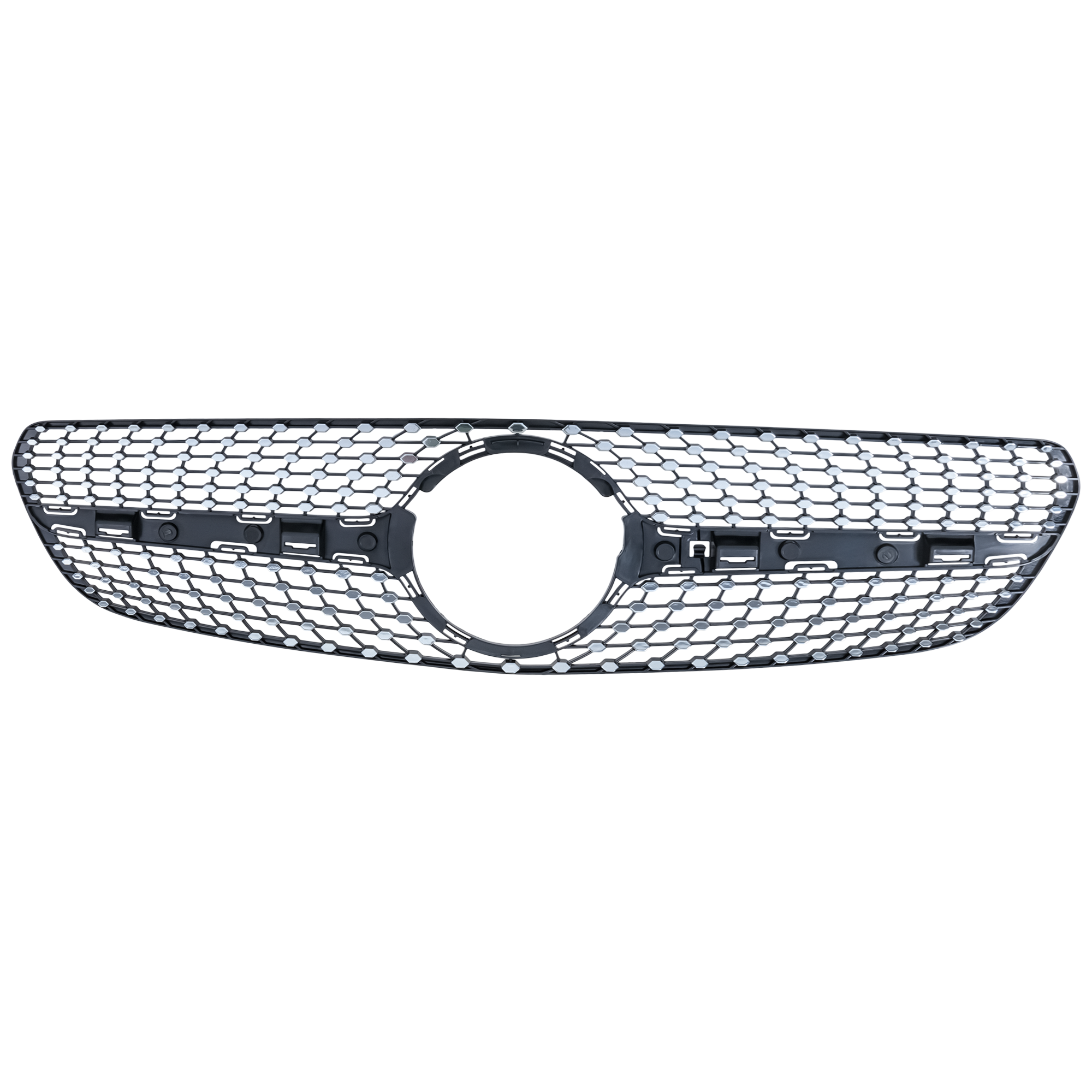 AM E CLASS 17-20 GRILLE w AMG Body Styling w Surround View Camera E53 Inner w o Front View Camera Sedan Coupe Convertible SKU RM07010069 Partslink MB1200198 OEM 2388881400