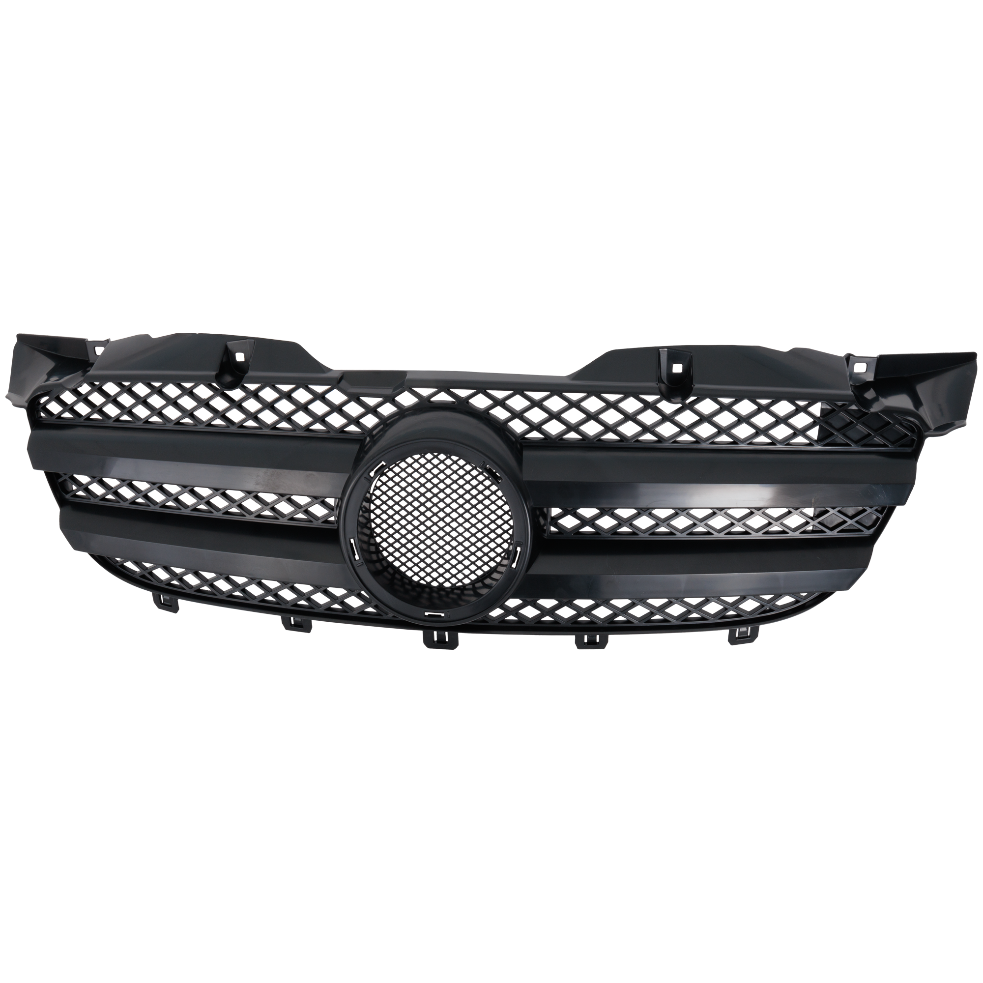AM MERCEDES BENZ SPRINTER 10-13 GRILLE Textured Black Shell and Insert w o Emblem SKU RM07010077 OEM 9068800385649051 PFM 906880038