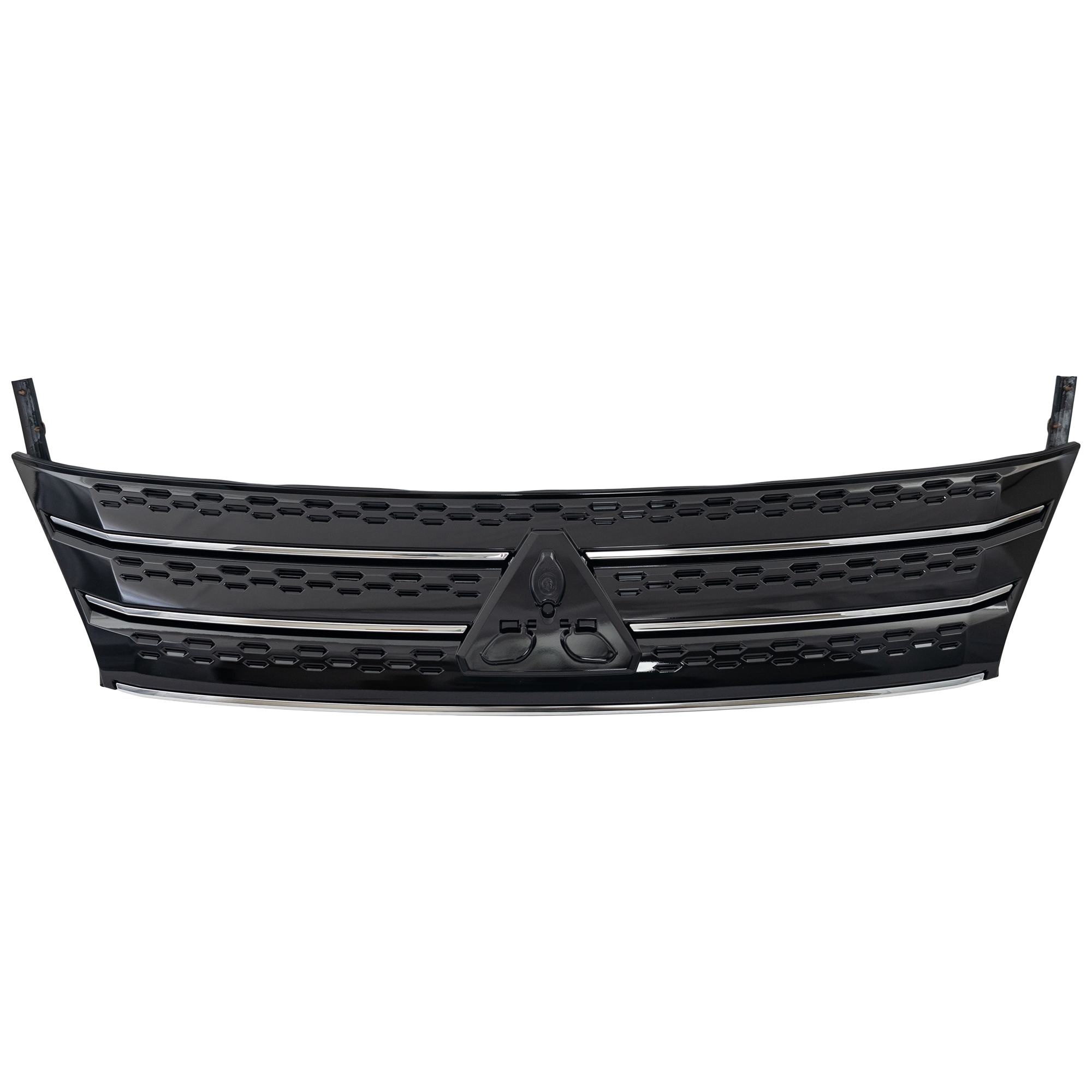 AM OUTLANDER 22-24 OUTLANDER PHEV 23-24 GRILLE Painted Black Shell with Chrome Insert SKU RM07010085 Partslink MI1200283 OEM 62310W120P