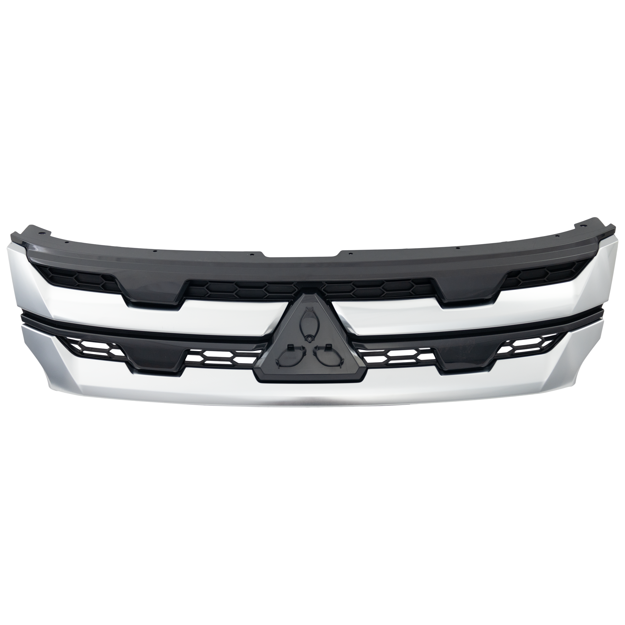 AM OUTLANDER SPORT RVR 20-24 GRILLE Textured Black Shell w Chrome Insert SKU RM07010086 Partslink MI1200281 OEM 62310W140P