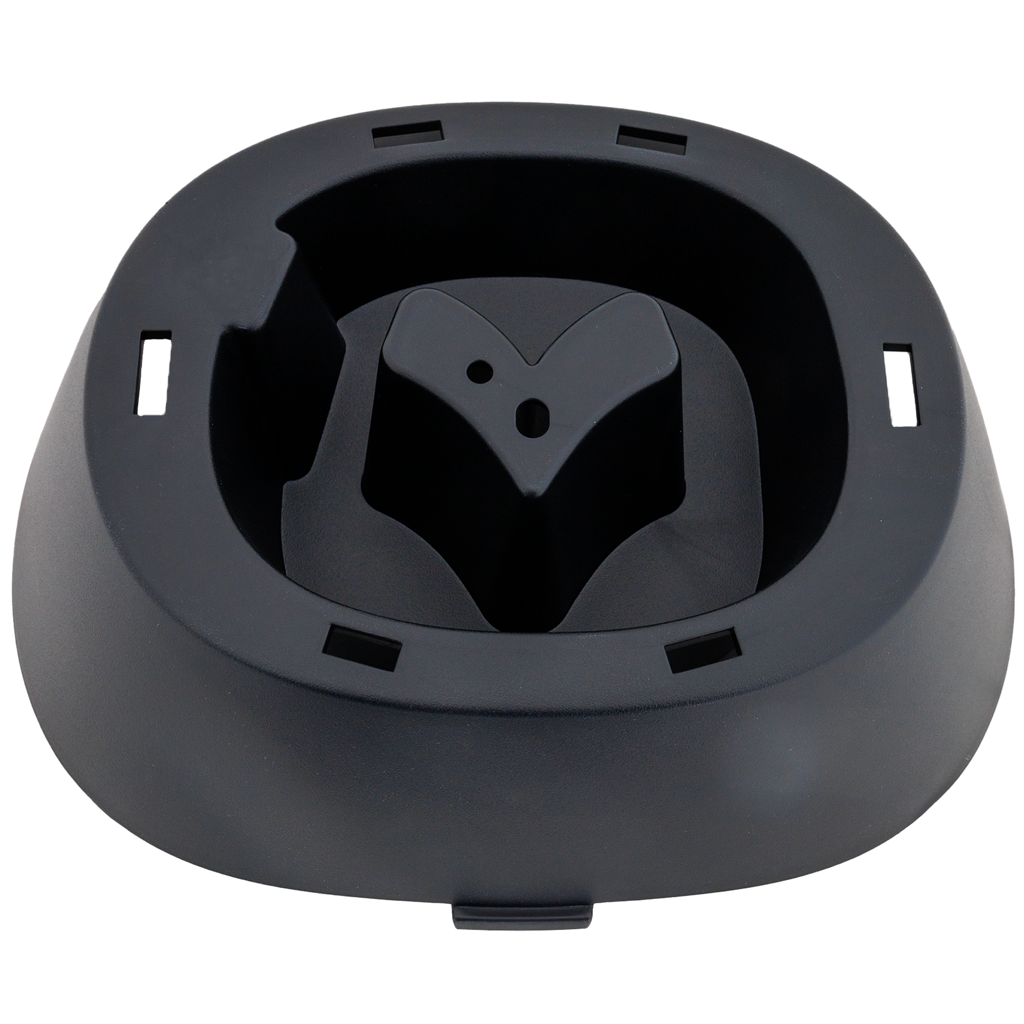 AM CX 5-17-21 GRILLE MOLDING Emblem Base w o Smart City Break System w Around View Camera SKU RM07070030 Partslink MA1210107 OEM KB8A50722A