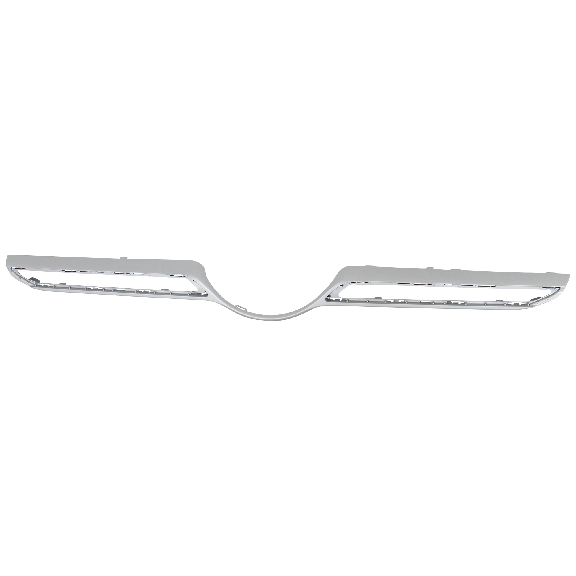 AM GLE350 GLE450-20-23 GRILLE MOLDING LOWER Primed w o AMG Body Styling w Camera Hole SKU RM07070037 Partslink MB1216102 OEM 1678880300