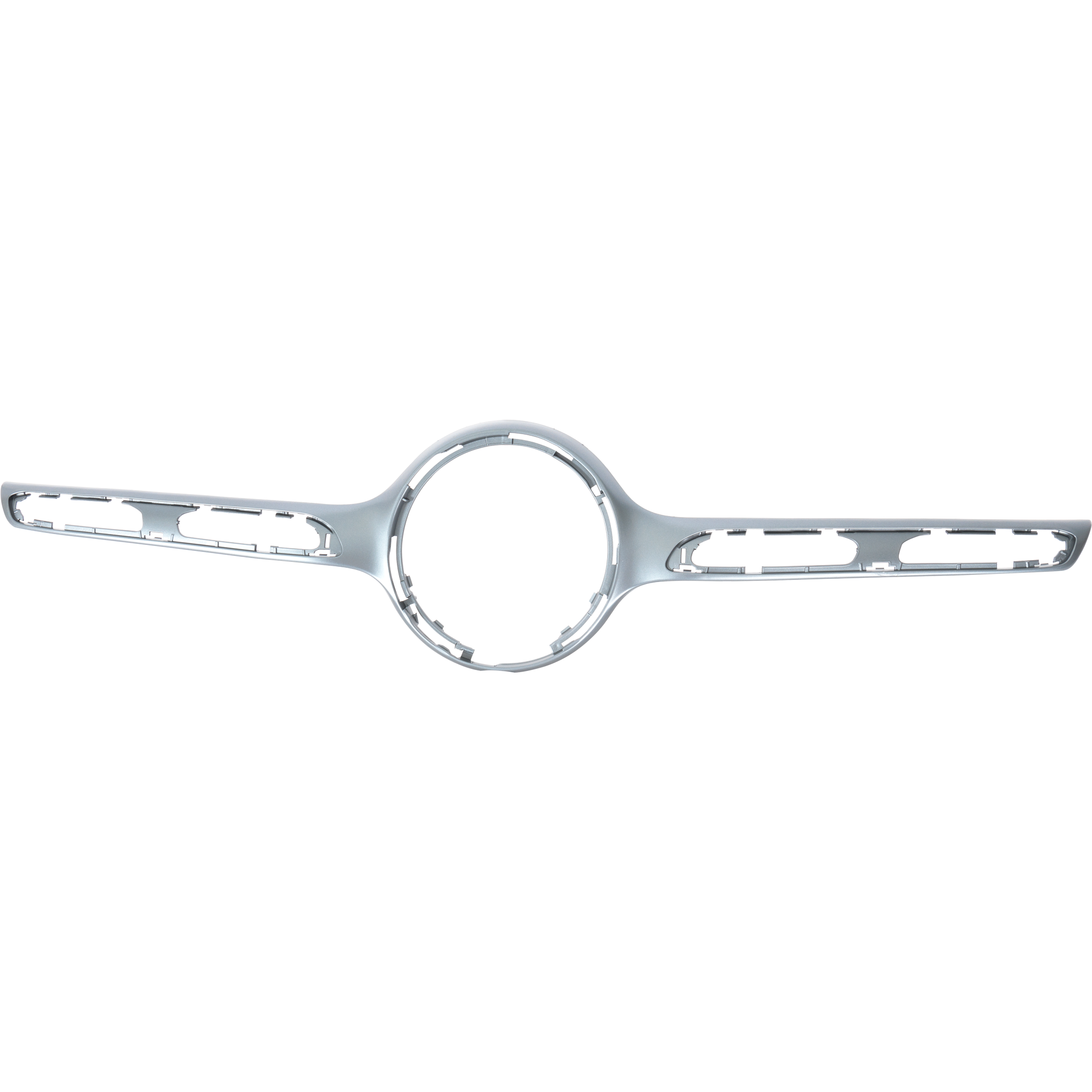 AM GLC300-23-25 GRILLE MOLDING Center Glossy Gray SKU RM07070052 Partslink MB1210146 OEM 2548881600