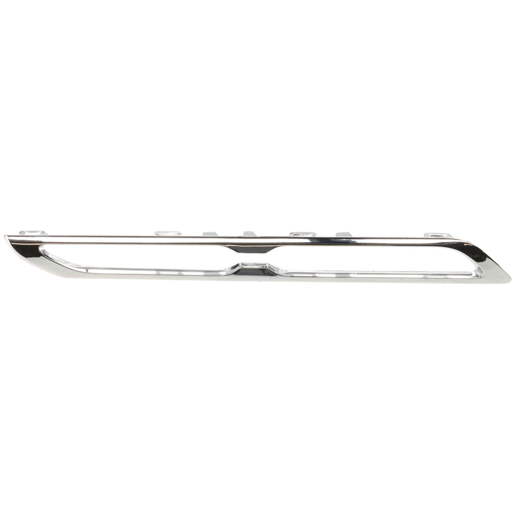 AM GLE350-450-20-23 GRILLE MOLDING LOWER RH Plastic Chrome w o AMG Styling Package SKU RM07070065 Partslink MB1215110 OEM 1678882800