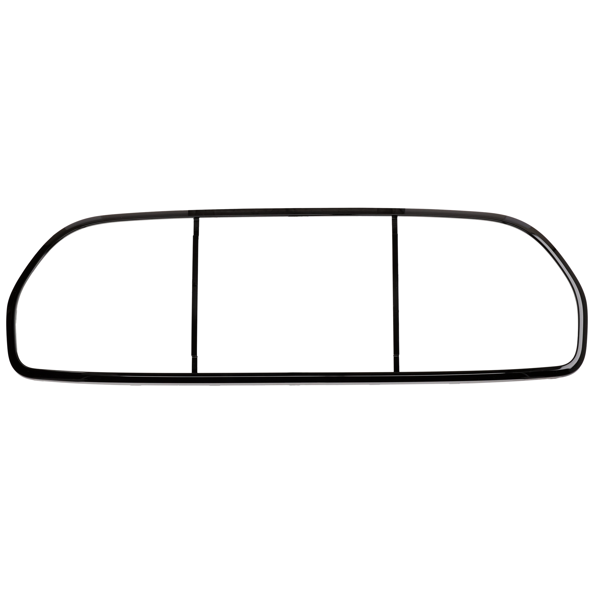 AM COOPER 22-24 GRILLE MOLDING CENTER Painted Black SKU RM07070083 Partslink MC1044108 OEM 51119450552