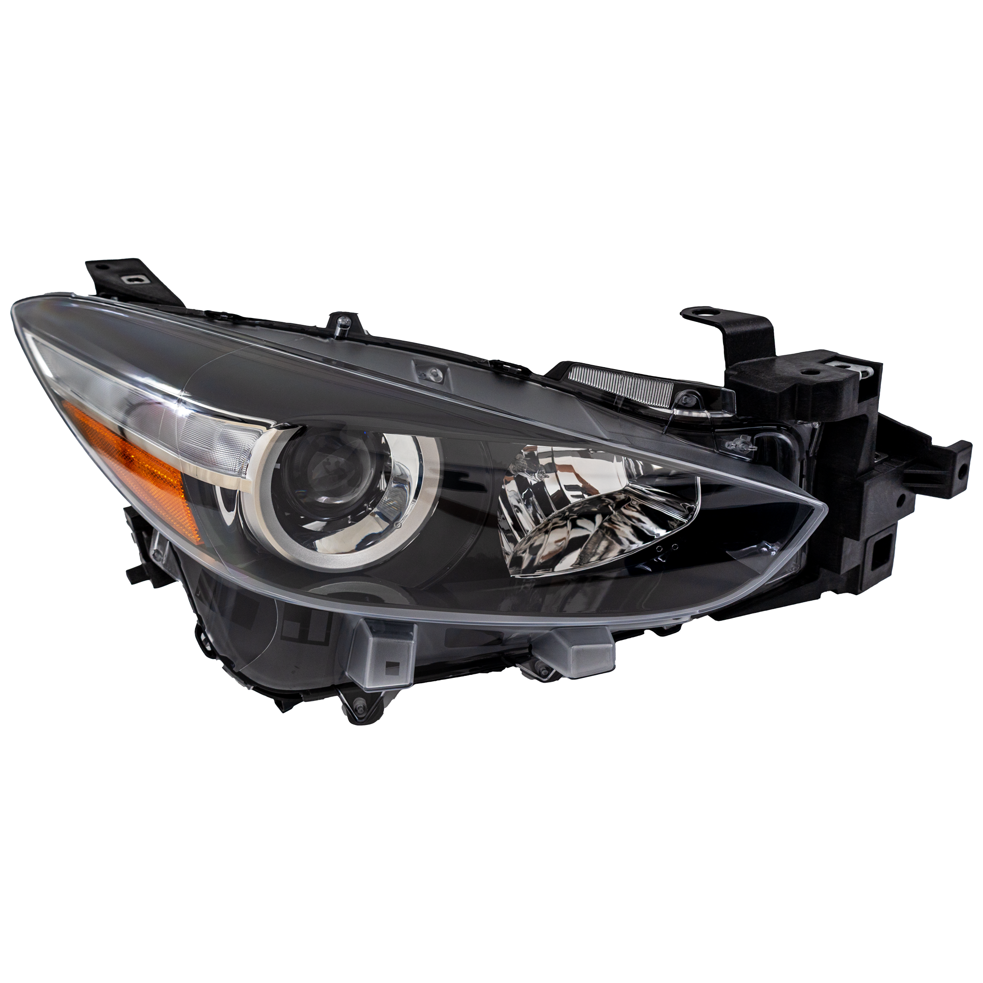 AM MAZDA 3-17-18 HEAD LAMP RH Assembly Halogen Mexico Built Vehicle SKU RM10010015 OEM BACS510K0D PFM