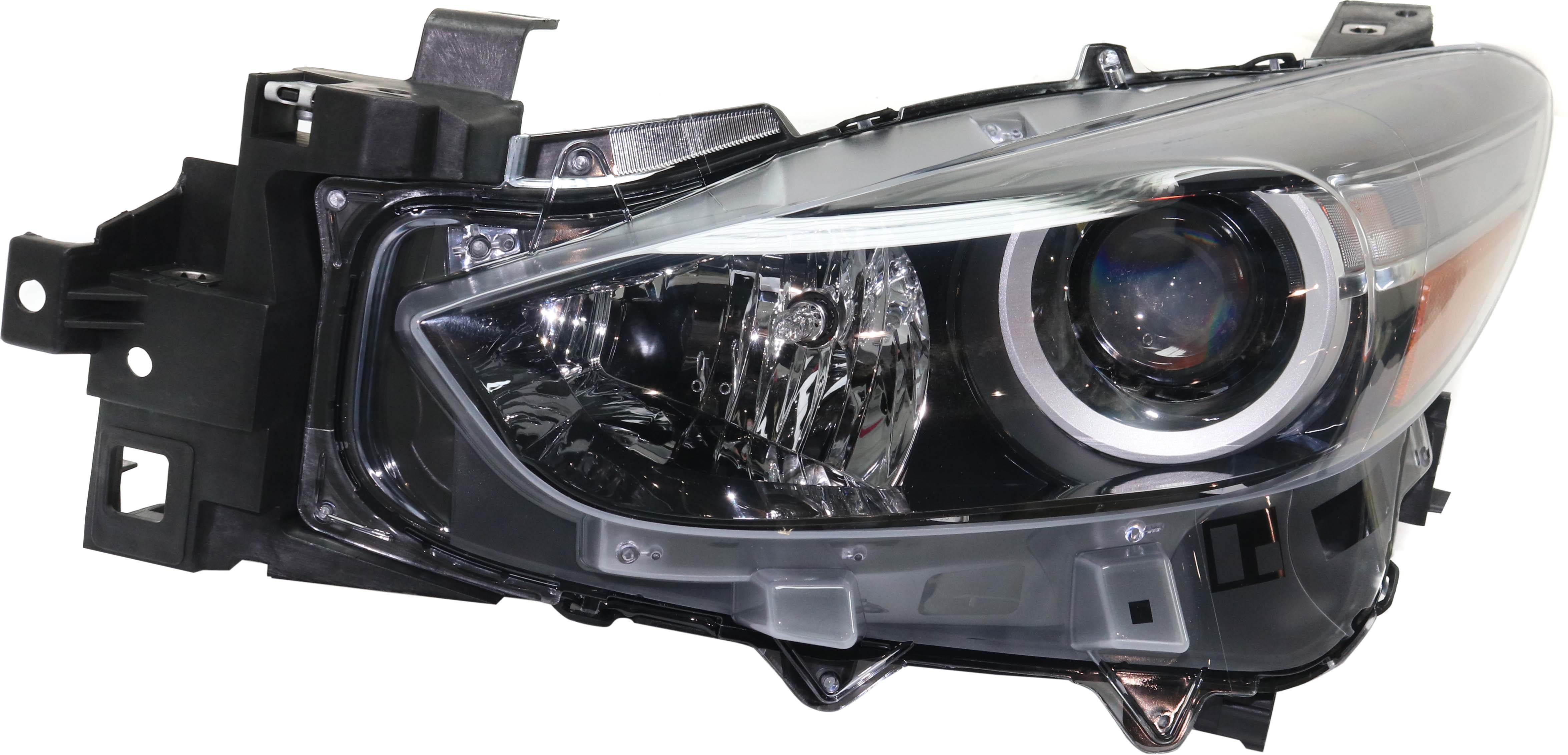 AM MAZDA 3-17-18 HEAD LAMP LH Assembly Halogen Japan Built Vehicle SKU RM10010018 Partslink MA2502149 OEM BABF510L0D