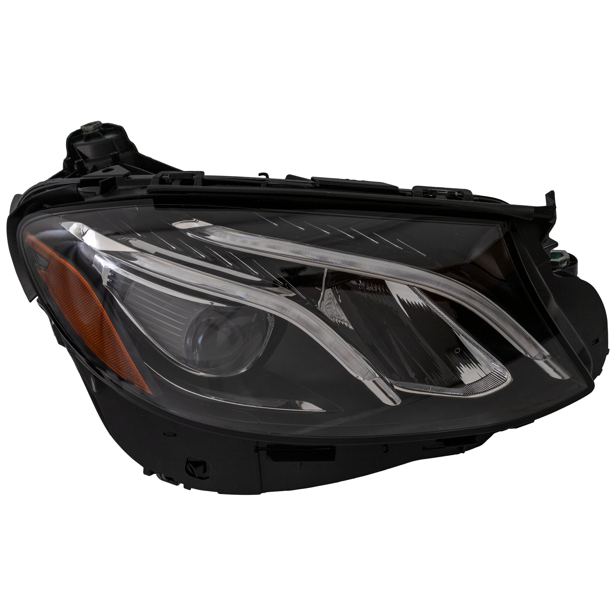 AM E CLASS 17-20 HEAD LAMP RH Assembly LED w o Active Lighting SKU RM10010029 Partslink MB2519110 OEM 2139067001