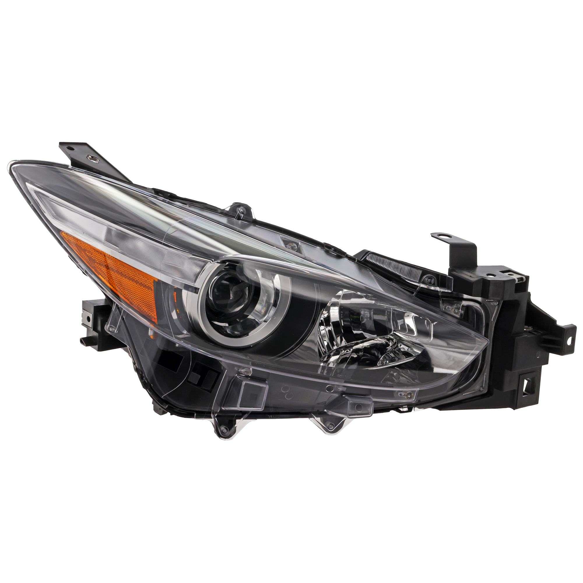 AM MAZDA 3-17-18 HEAD LAMP RH Lens and Housing Halogen Japan Mexico Built Vehicle SKU RM10010041 OEM BABF510K0D PFM