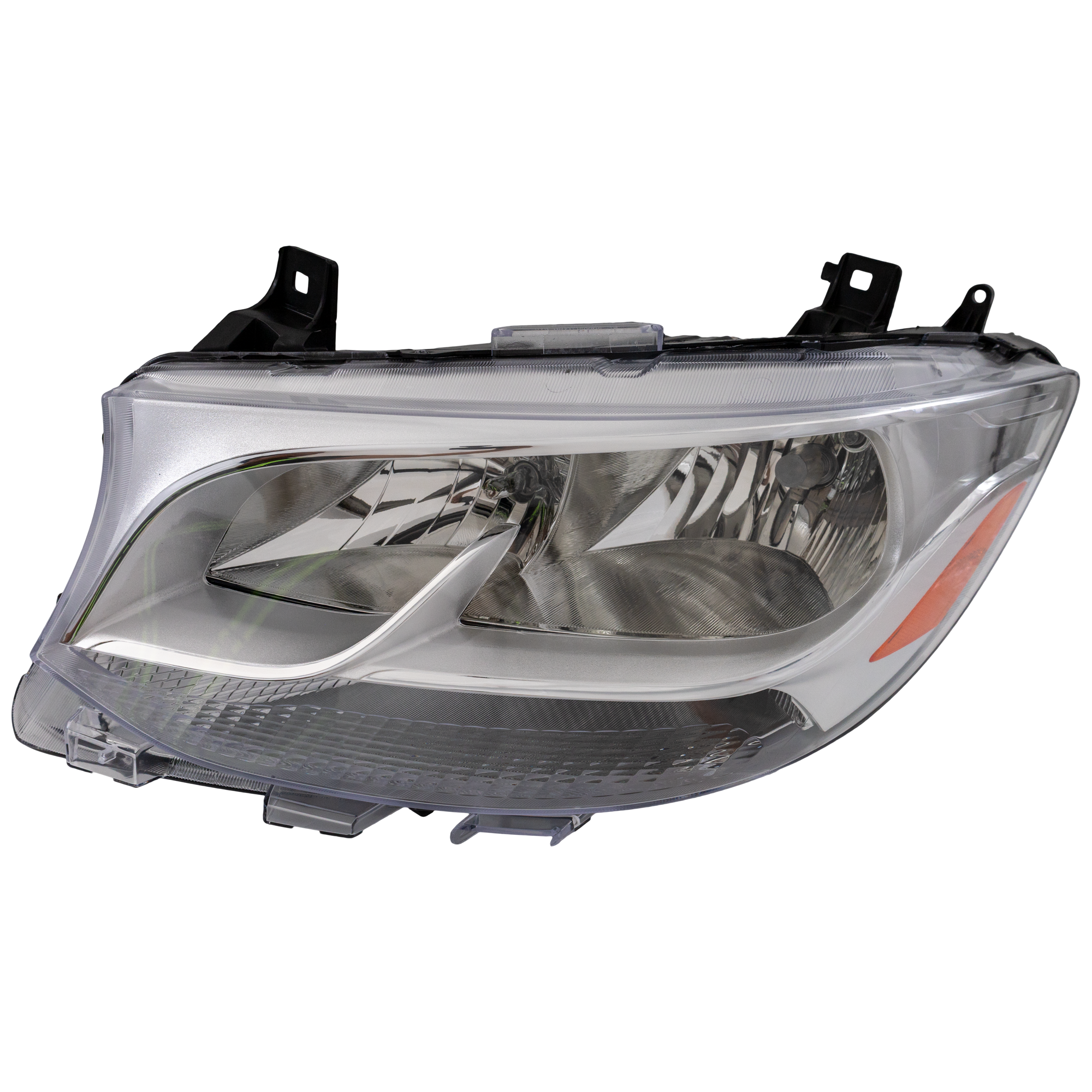 AM SPRINTER VAN 19-22 HEAD LAMP LH Assembly Halogen 21-22 Cargo Van CAPA SKU RM10010050Q Partslink MB2502259C OEM 9109060400