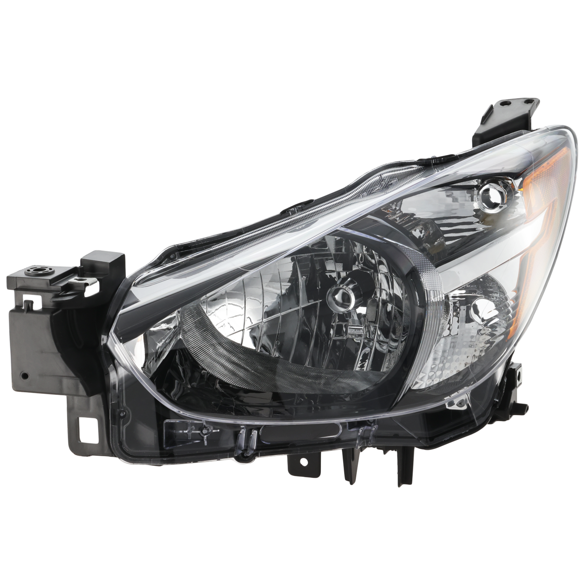 AM MAZDA 2-11-14 HEAD LAMP LH Lens and Housing Halogen SKU RM10010074 Partslink MA2518144 OEM DR61510L0D