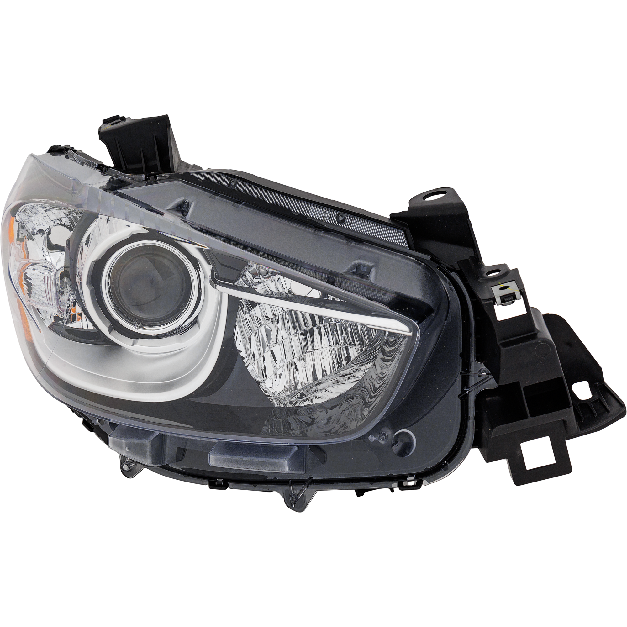 AM CX 5-13-15 HEAD LAMP RH Lens and Housing HID Xenon w o HID Kit w Adaptive Frontlighting System CAPA SKU RM10010123UQ Partslink MA2519151C OEM KR2251031C