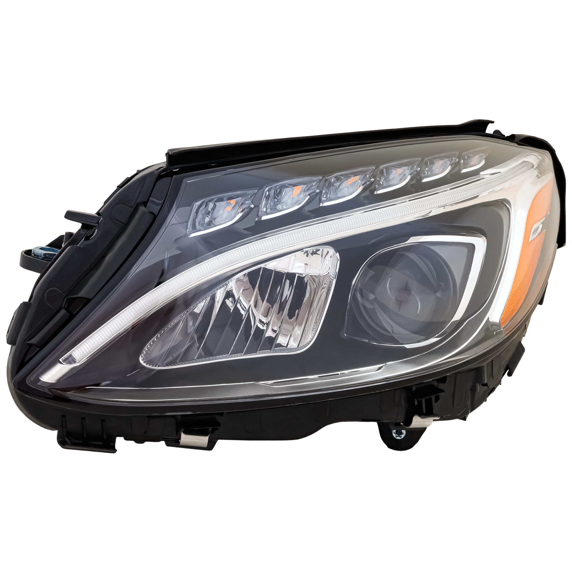 AM C CLASS 15-18 HEAD LAMP LH Assembly LED w o Adaptive Headlight Coupe Sedan SKU RM10010134A Partslink MB2502227 OEM 205906770364-2059067702