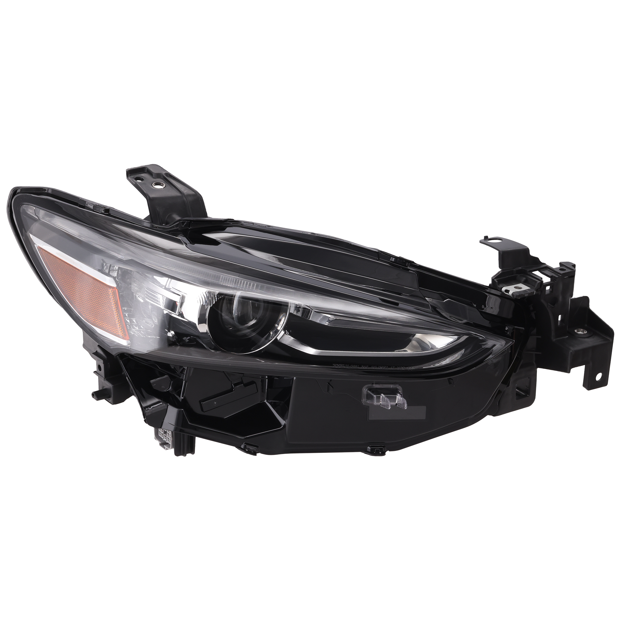 AM MAZDA 6-18-21 HEAD LAMP RH Assembly LED w o Adaptive Headlight SKU RM10010135A Partslink MA2503152 OEM GRF551031A