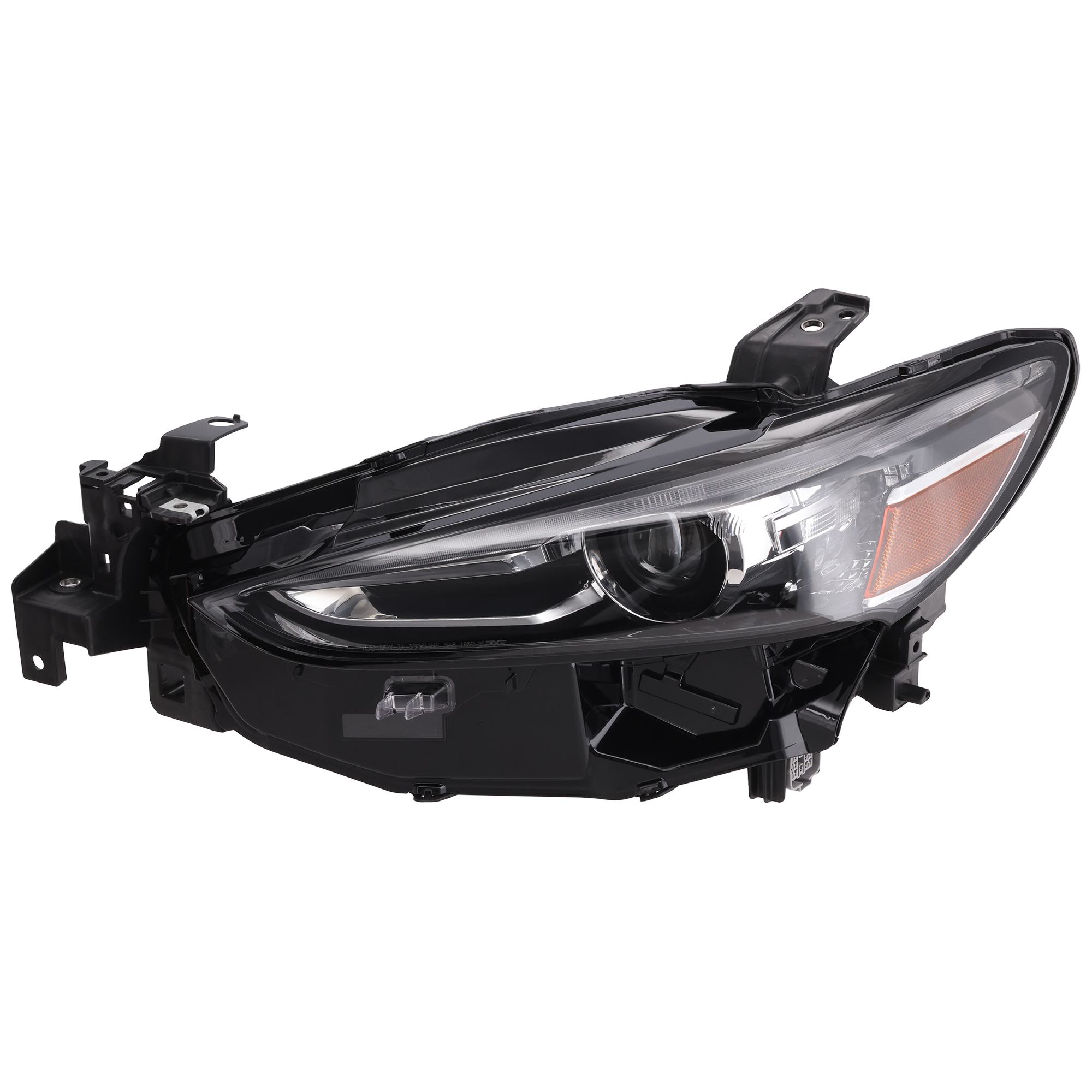 AM MAZDA 6-18-21 HEAD LAMP LH Assembly LED w o Adaptive Headlight SKU RM10010136A Partslink MA2502152 OEM GRF551041A