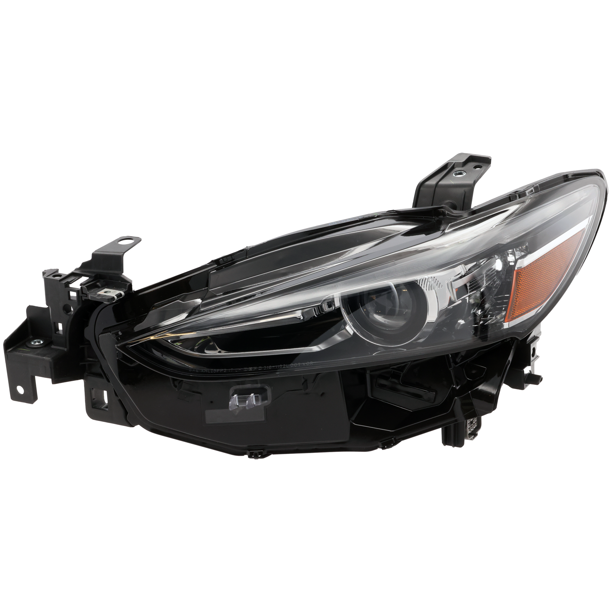 AM MAZDA 6-18-21 HEAD LAMP LH Lens and Housing LED w o Adaptive Headlight SKU RM10010138U OEM GRF551041A PFM