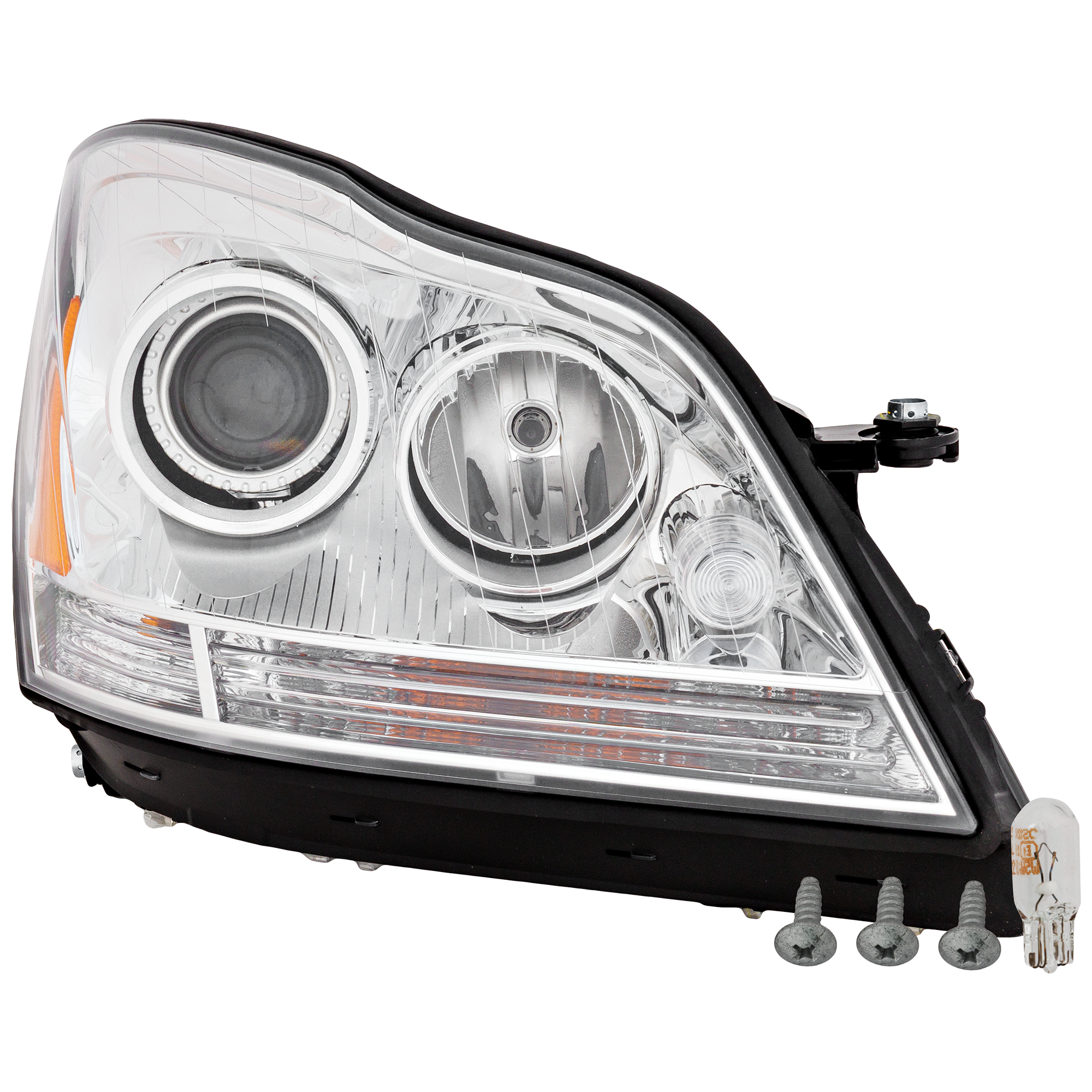 AM GL CLASS 08-09 HEAD LAMP RH Lens and Housing HID Xenon w o HID Kit SKU RM10010139U OEM 1648204461 PFM