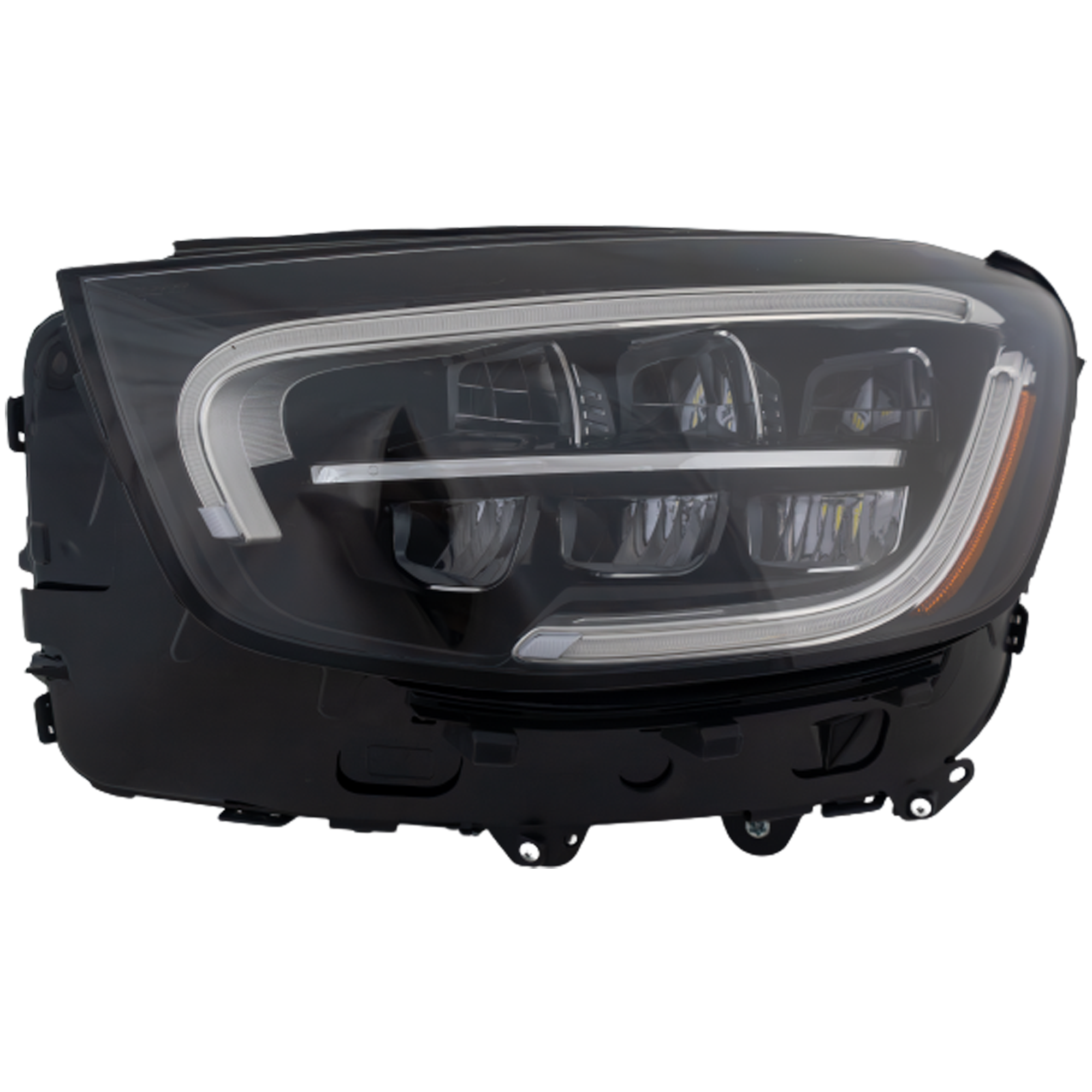 AM GLC CLASS 20-22 HEAD LAMP LH Assembly LED w o Active Lighting and Adaptive Headlight SKU RM10010154A Partslink MB2502262 OEM 2539069103