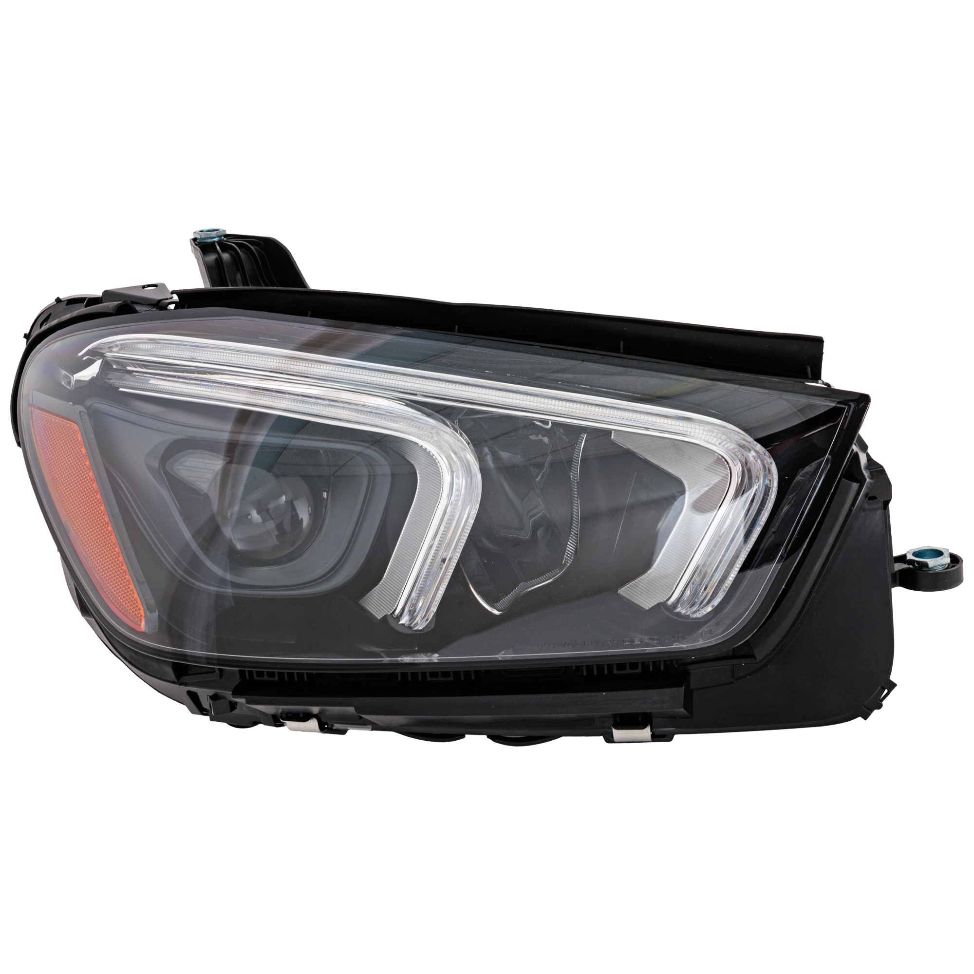 AM GLE CLASS 20-23 HEAD LAMP RH Assembly LED w o Adaptive Headlights w o Logo SUV 20-22 Coupe 21-22 SKU RM10010155U Partslink MB2503261 OEM 1679061405
