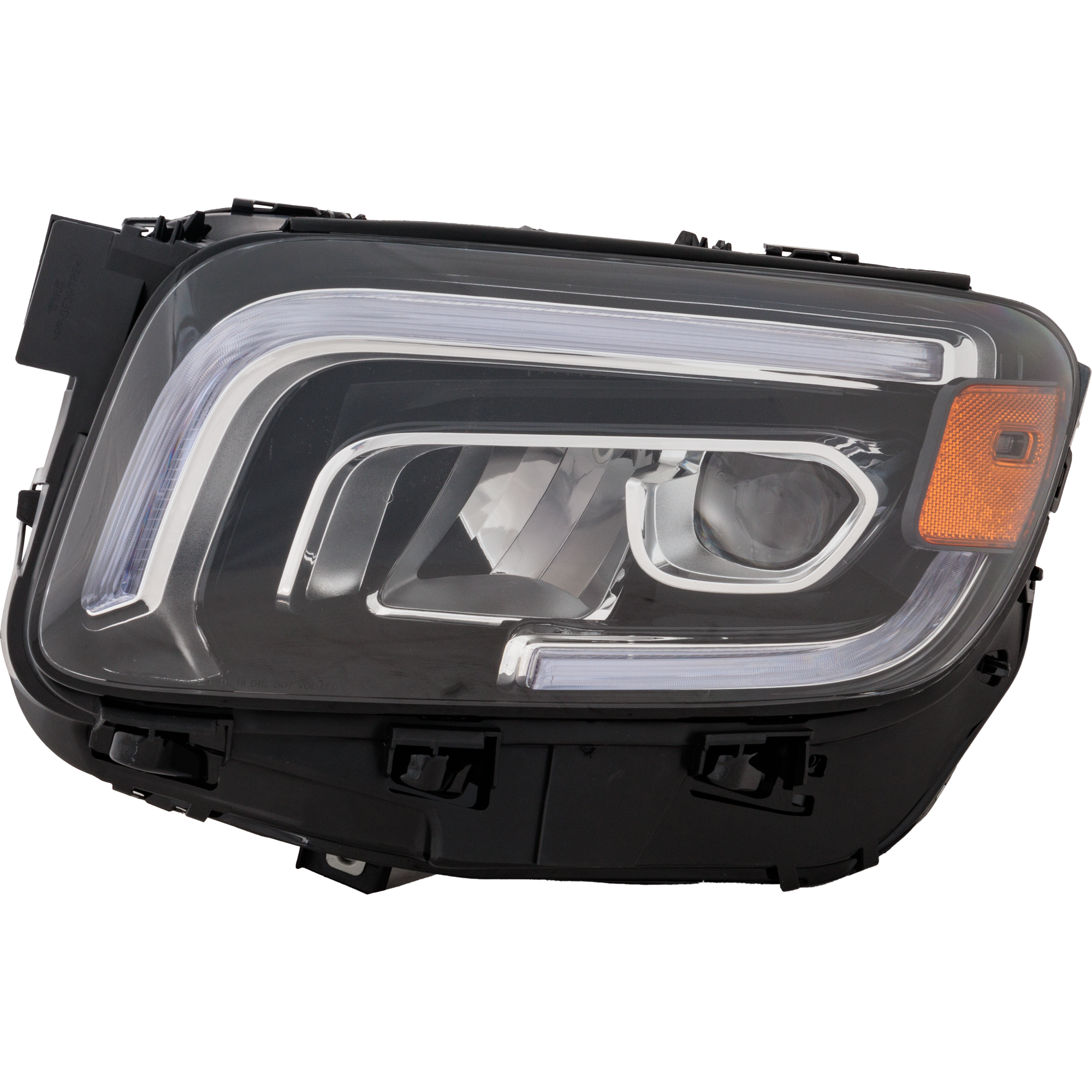 AM GLB250 GLB35 AMG 20-23 HEAD LAMP LH Assembly LED w o Adaptive Frontlighting System SKU RM10010160A Partslink MB2502269 OEM 2479064100