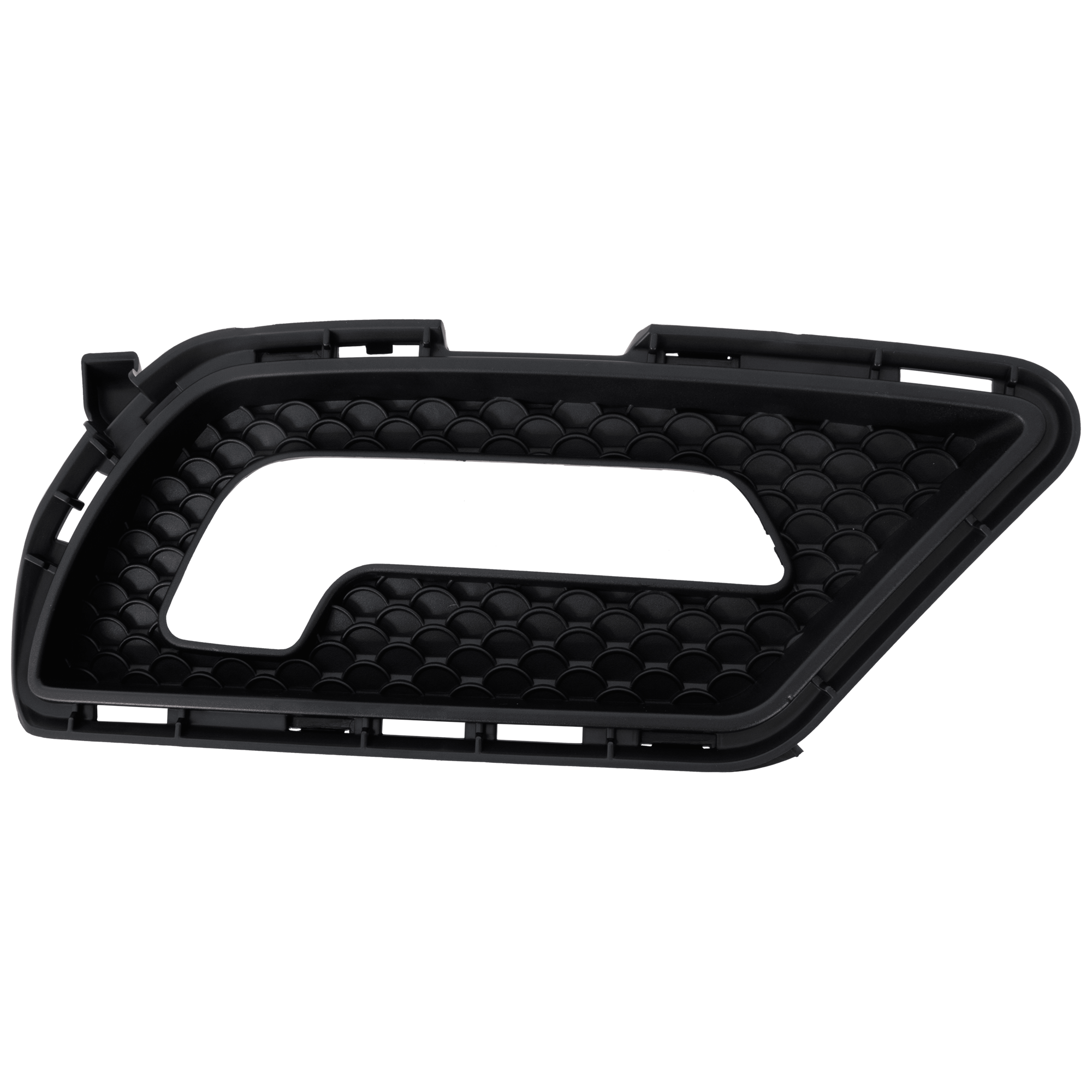 AM E CLASS 10-13 FOG LAMP MOLDING RH Textured Black w AMG Package Driving Lamps and Cornering Lamps Convertible Coupe SKU RM10810029 Partslink MB1039181 OEM 2078850453