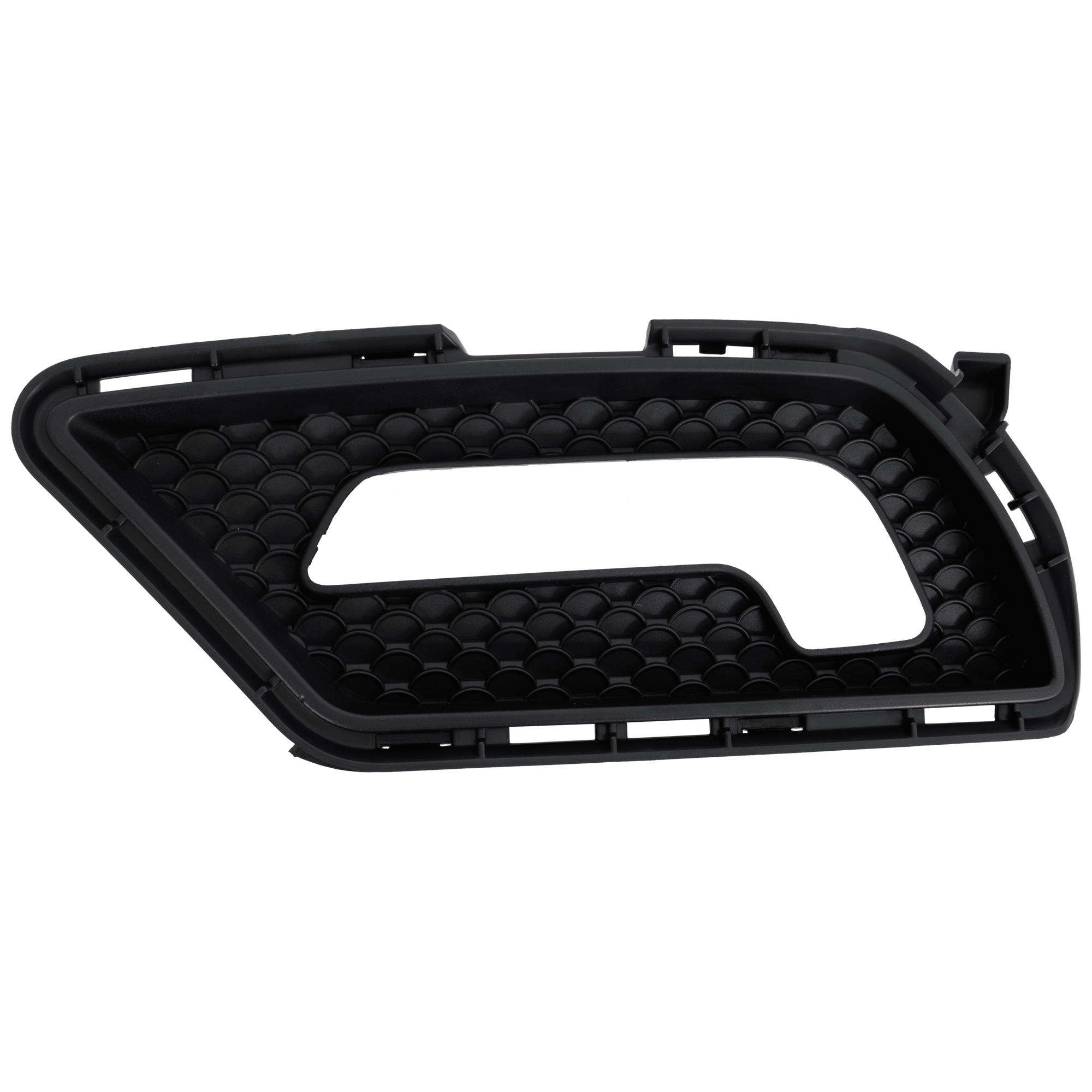 AM E CLASS 10-13 FOG LAMP MOLDING LH Textured Black w AMG Package Driving Lamps and Cornering Lamps Convertible Coupe SKU RM10810030 Partslink MB1038181 OEM 2078850353