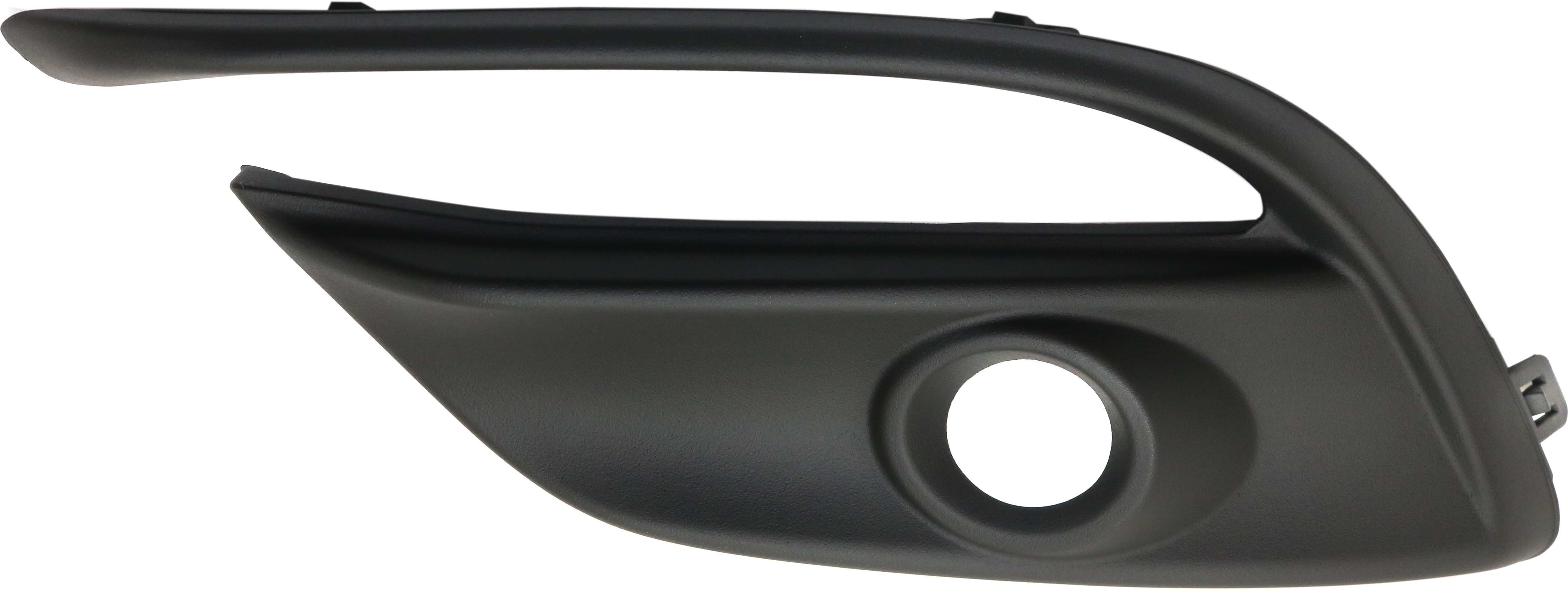 AM MAZDA 3-17-18 FRONT FOG LAMP MOLDING LH Textured Black Mexico Built Vehicle SKU RM10820004 Partslink MA1038135 OEM BAJC50C21A