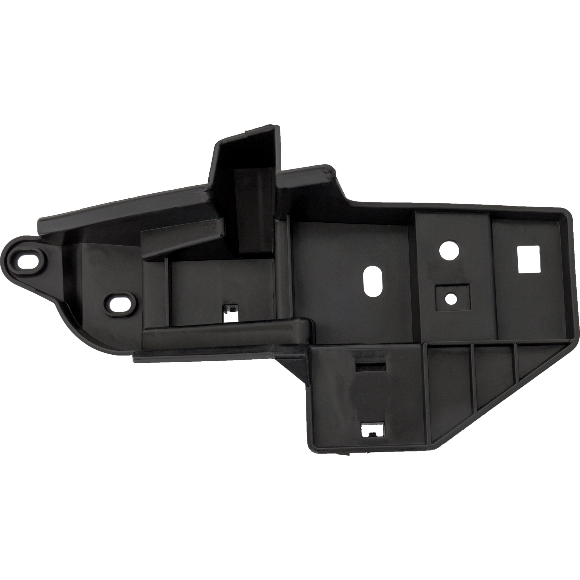 AM CX 5-17-21 FOG LIGHT BRACKET RH Textured Black w o Fog Light Holes SKU RM11050003 Partslink MA1039151 OEM KB8A50C12