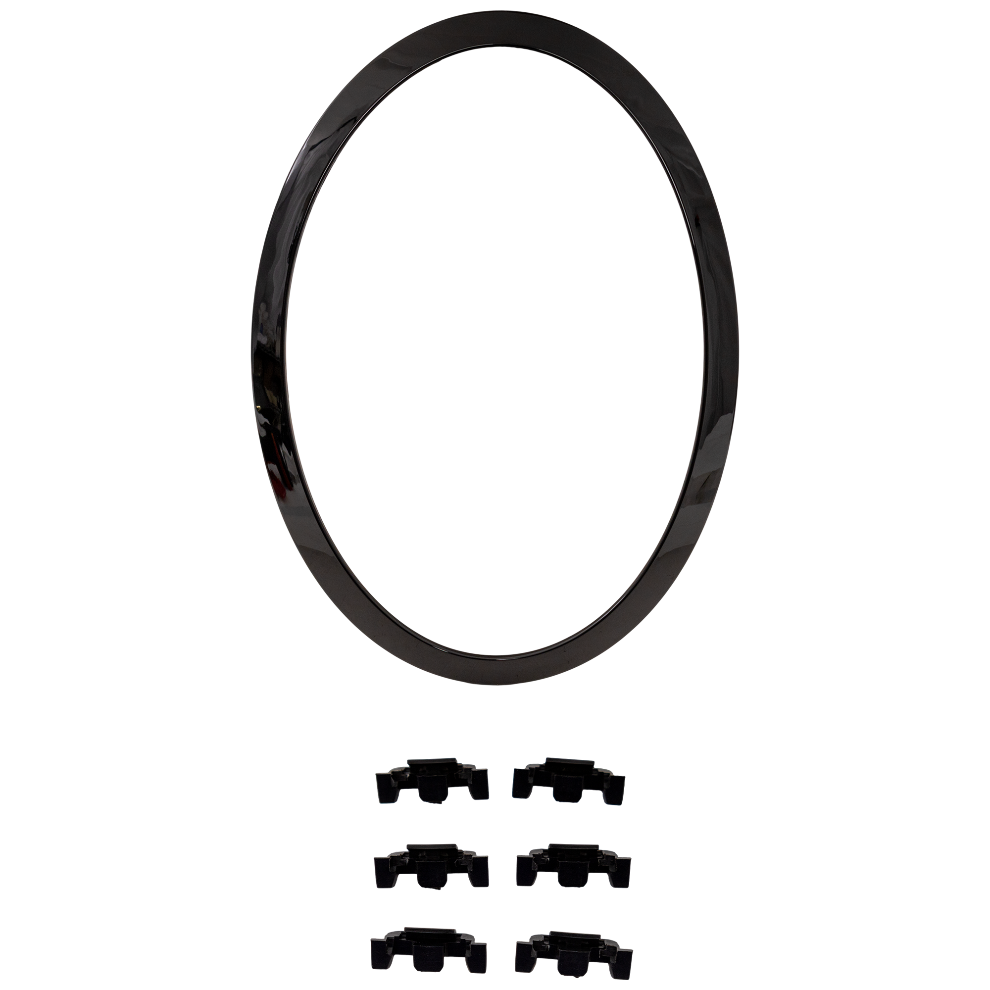 AM COOPER 14-23 HEAD LAMP BEZEL LH Piano Black Hatchback 16-23 Convertible SKU RM11190006 Partslink MC2506104 OEM 51137449209