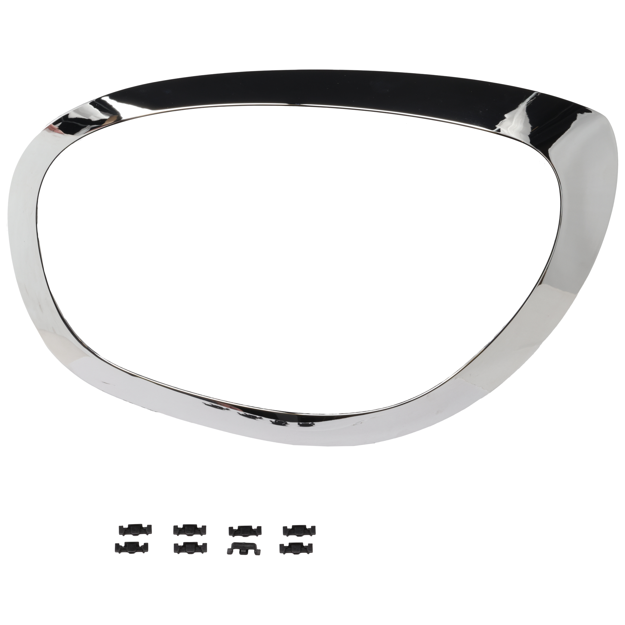 AM COOPER COUNTRYMAN 17-23 HEAD LAMP BEZEL LH Chrome SKU RM11190008 Partslink MC2506106 OEM 51137388117