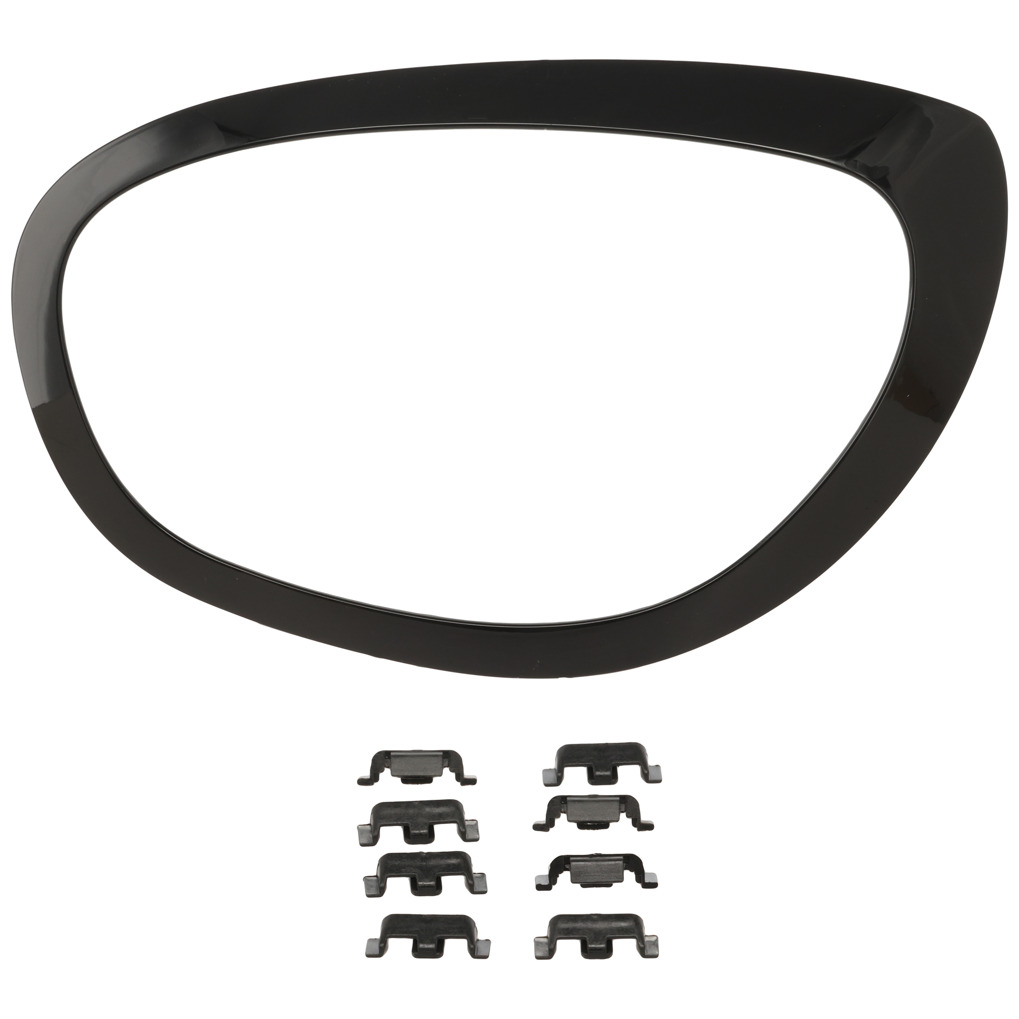 AM COOPER COUNTRYMAN 21-23 HEAD LAMP BEZEL LH Gloss Black SKU RM11190012 Partslink MC2506107 OEM 51138739351