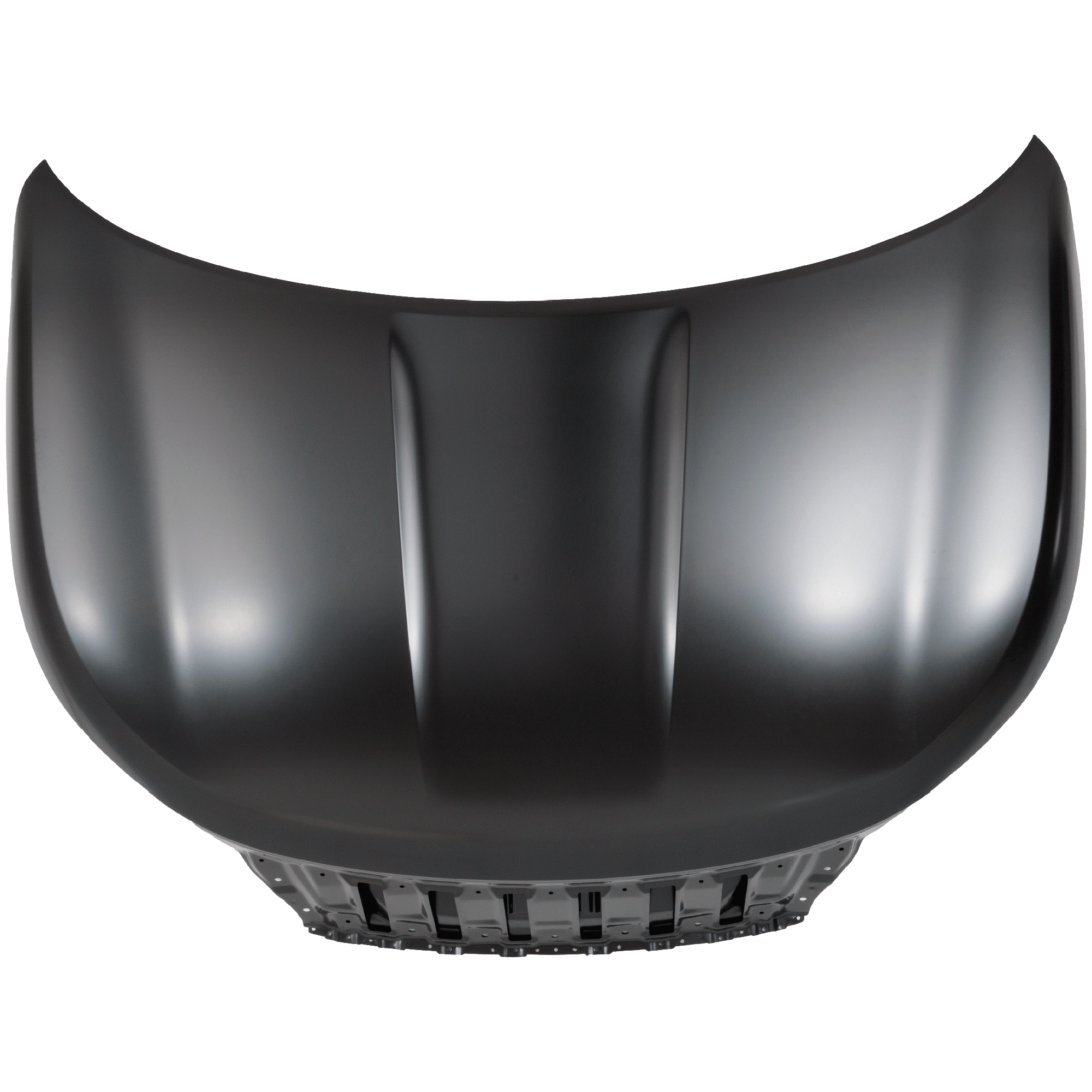 AM OUTLANDER 22-24 HOOD Panel Aluminum Black SKU RM13010035 Partslink MI1230228 OEM 5900B253-65100W140P 65100W080P