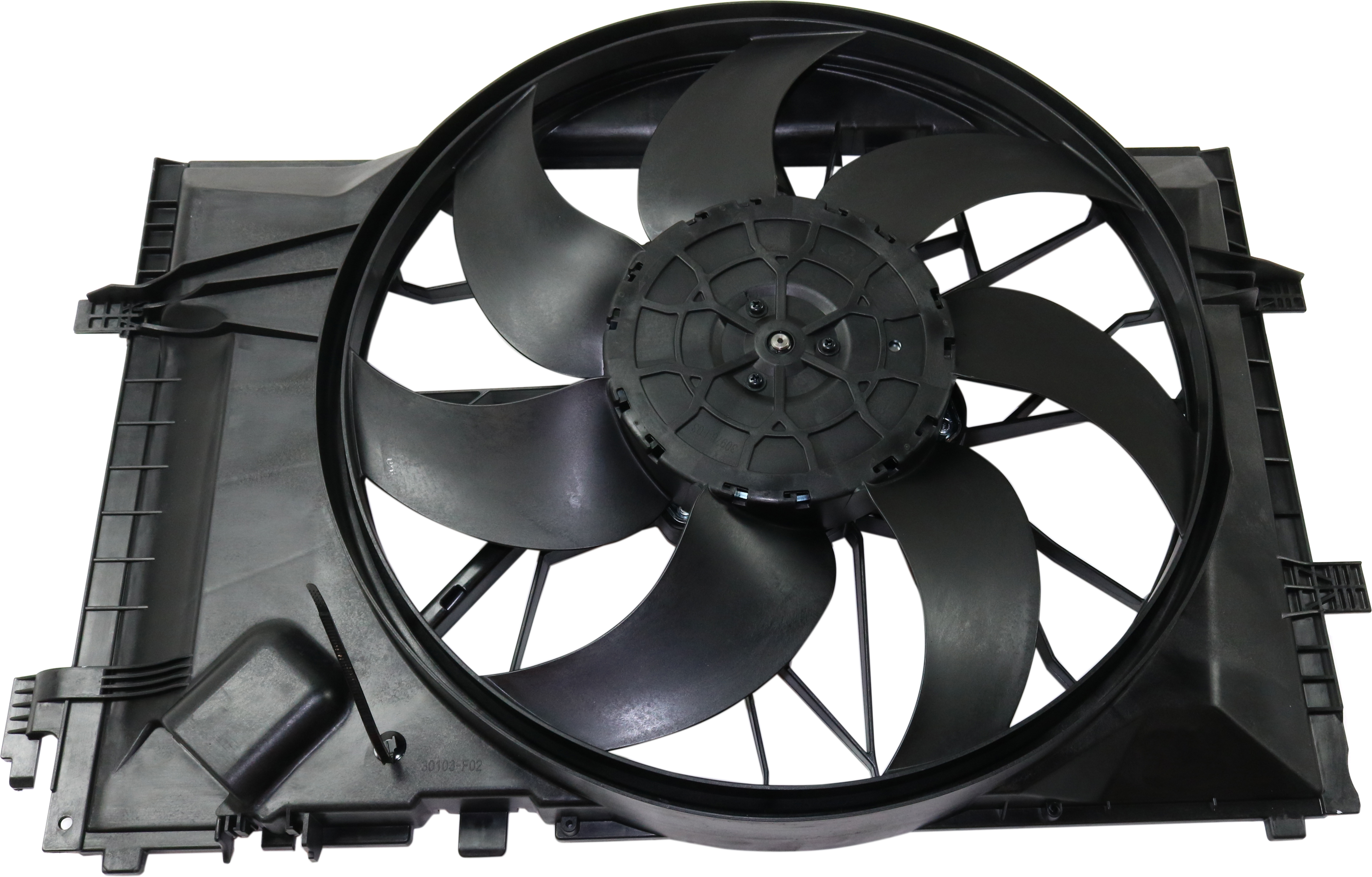 AM CLK350-06-09 RADIATOR FAN ASSEMBLY 3.5L Eng. SKU RM16090002 Partslink MB3115147 OEM 2035001693