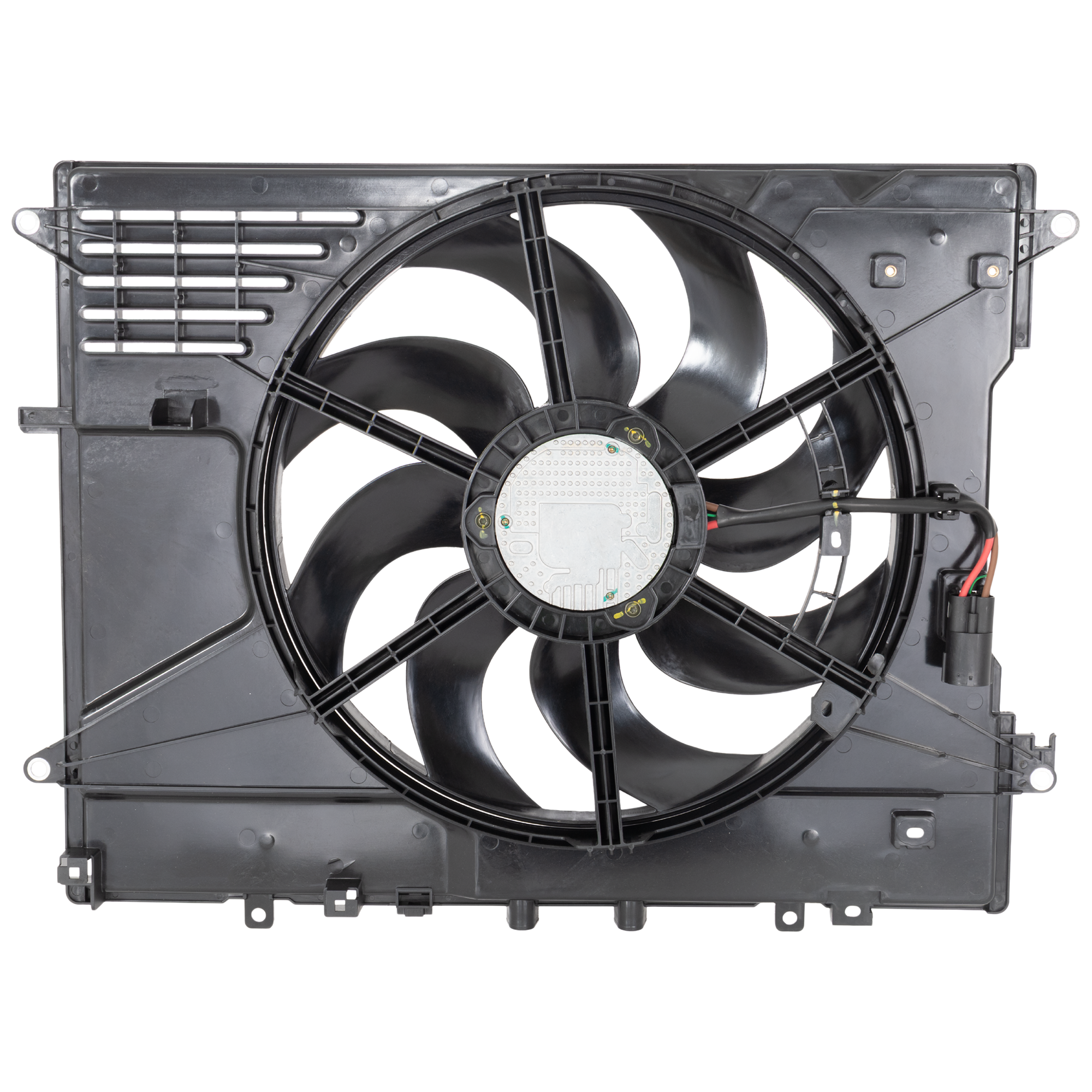 AM CX 50-23-25 RADIATOR FAN ASSEMBLY Single fan 2.5L Turbo Eng. SKU RM16090022 Partslink MA3115176 OEM PX8F15025
