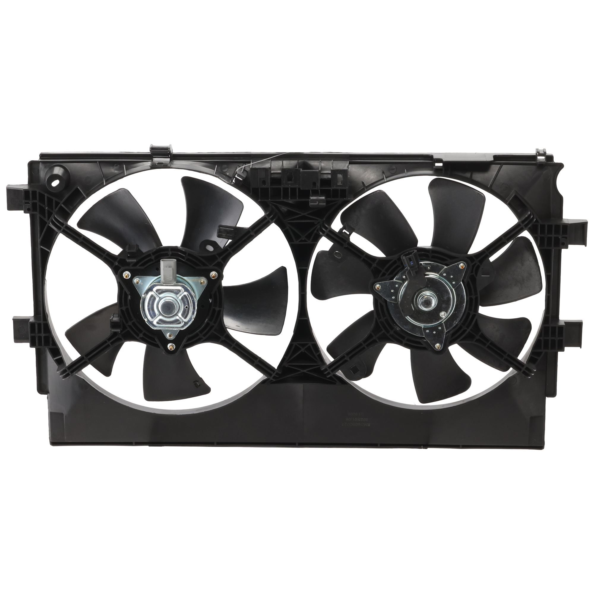 AM OUTLANDER SPORT 11-13-16-22 RADIATOR FAN ASSEMBLY Dual Fan To 12-12 SKU RM16090027 Partslink MI3115144 OEM 1355A225 PFM