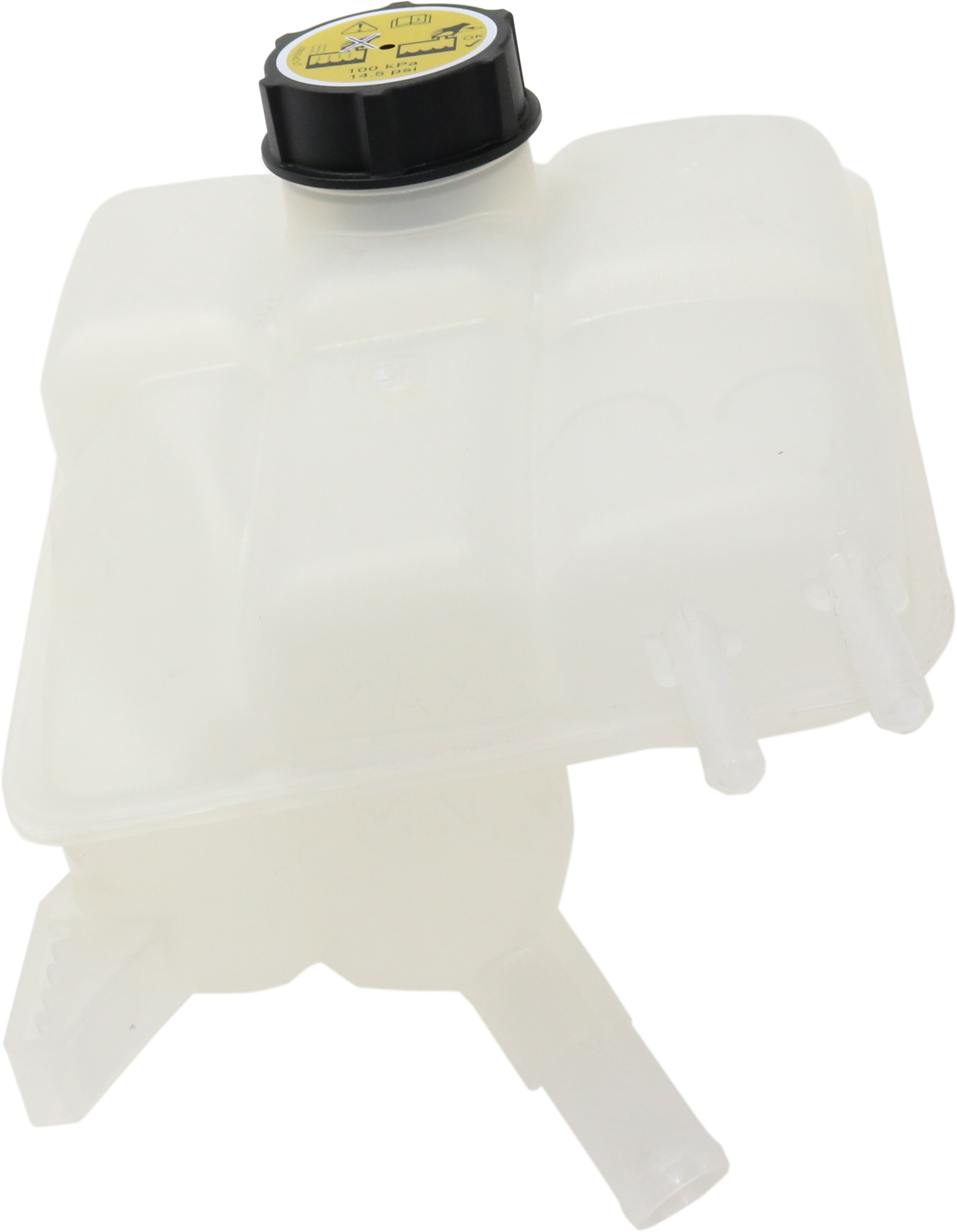 AM MAZDA 3-12-13 COOLANT RESERVOIR w Cap 2.0L Eng 6 Speed Hatchback Sedan SKU RM16130002 Partslink MA3014117 OEM L3CE15350A PFM
