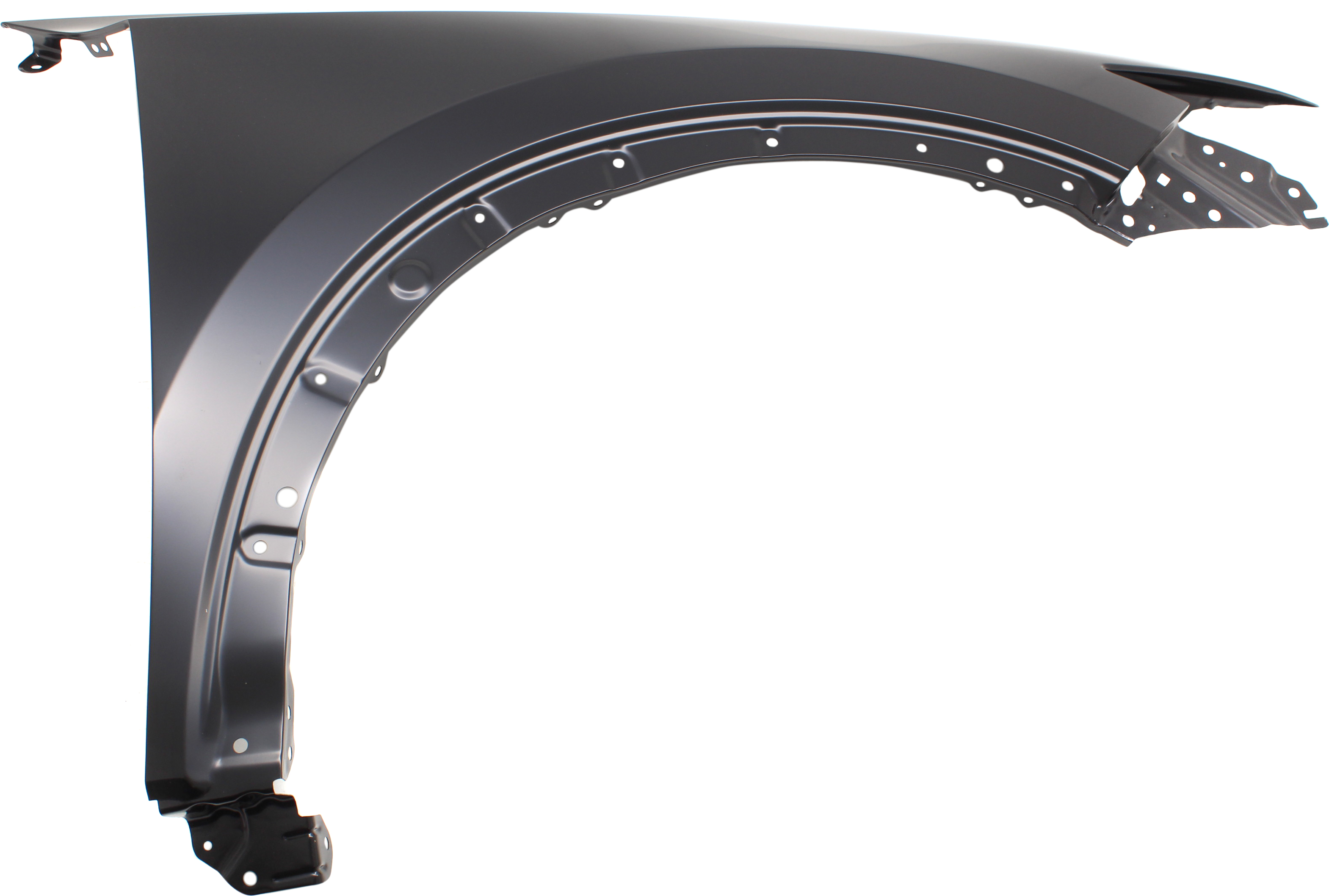 AM CX 5-17-25 FRONT FENDER RH Primed w o Side Lamp Hole SKU RM22010017 Partslink MA1241179 OEM KB7W52111