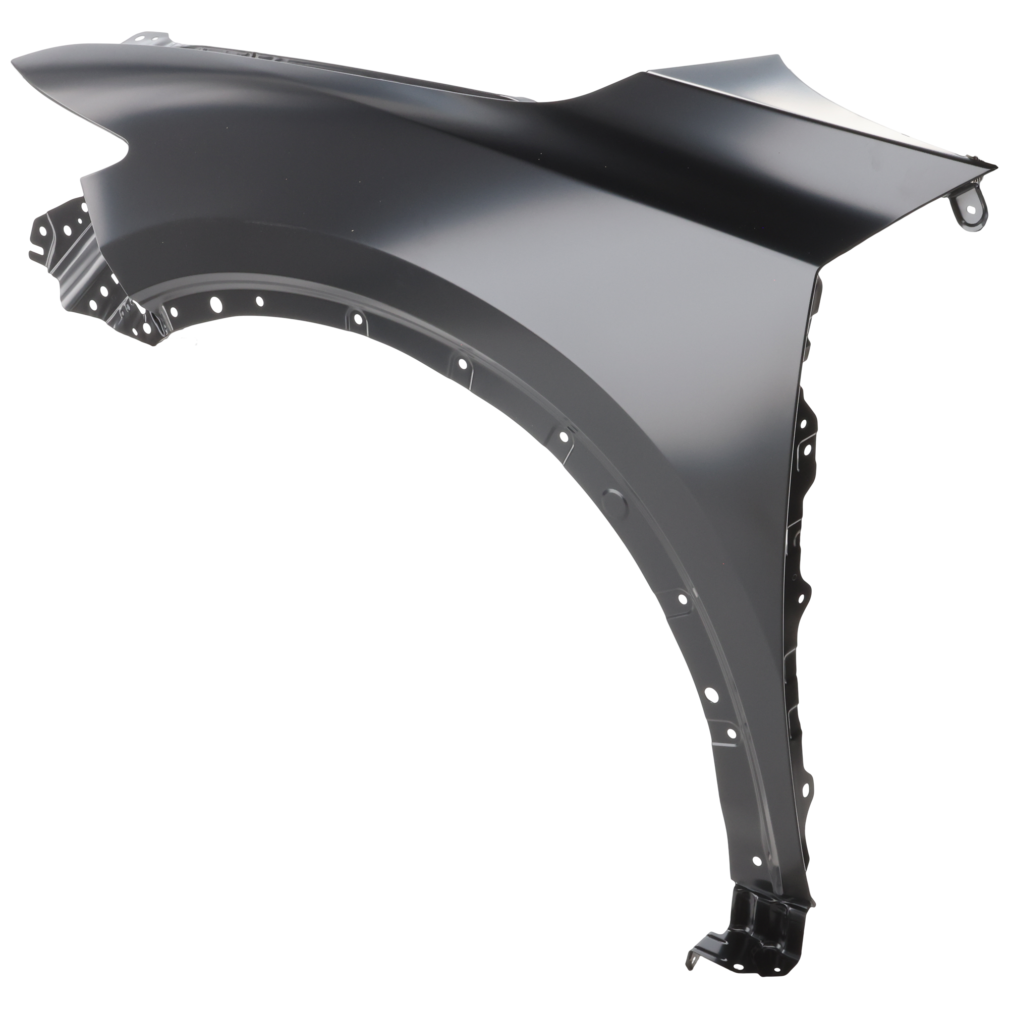 AM CX 5-17-25 FRONT FENDER LH Primed w o Side Lamp Hole SKU RM22010018 Partslink MA1240179 OEM KB7W52211